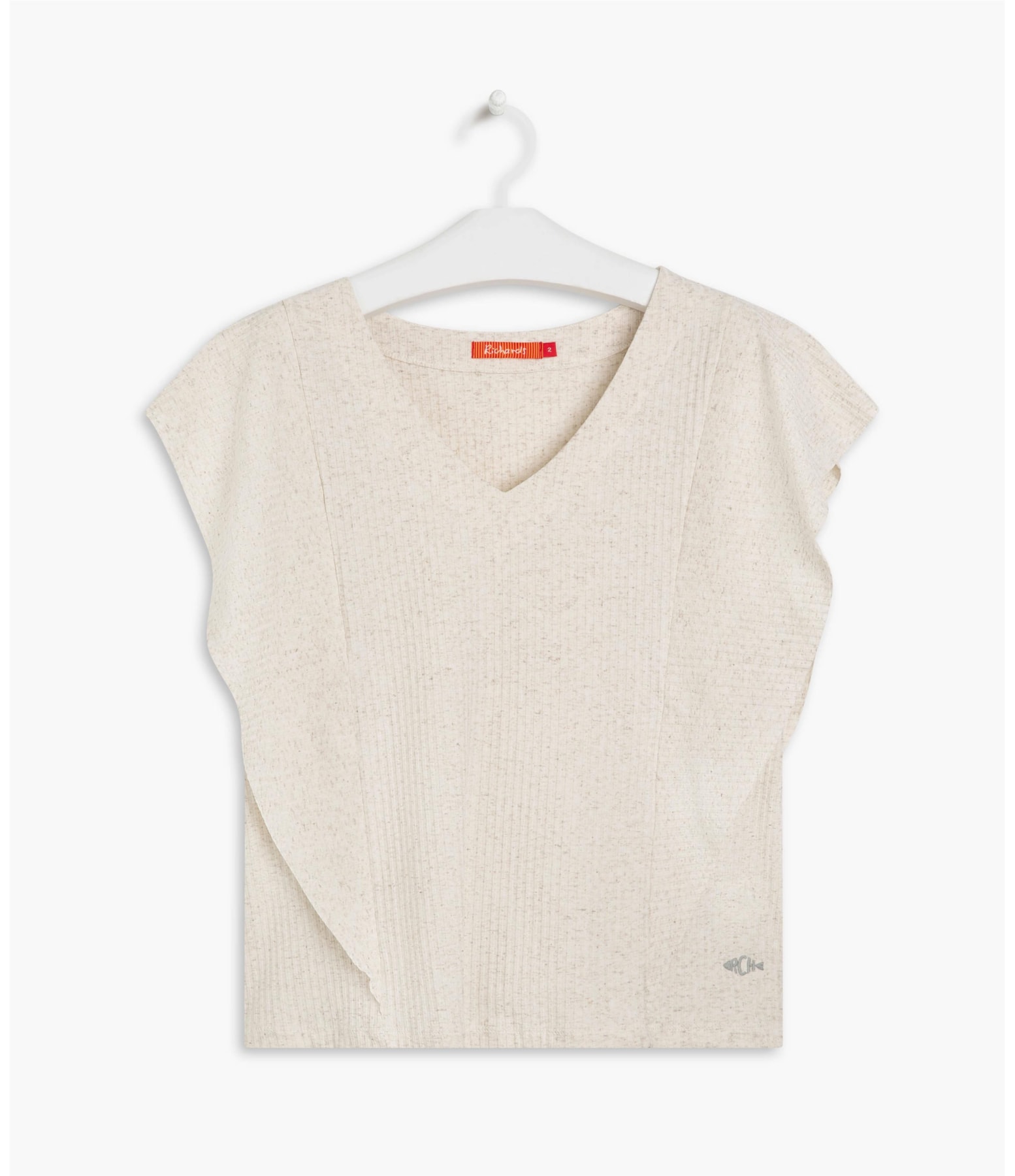 Blusa Emma Rib Natural