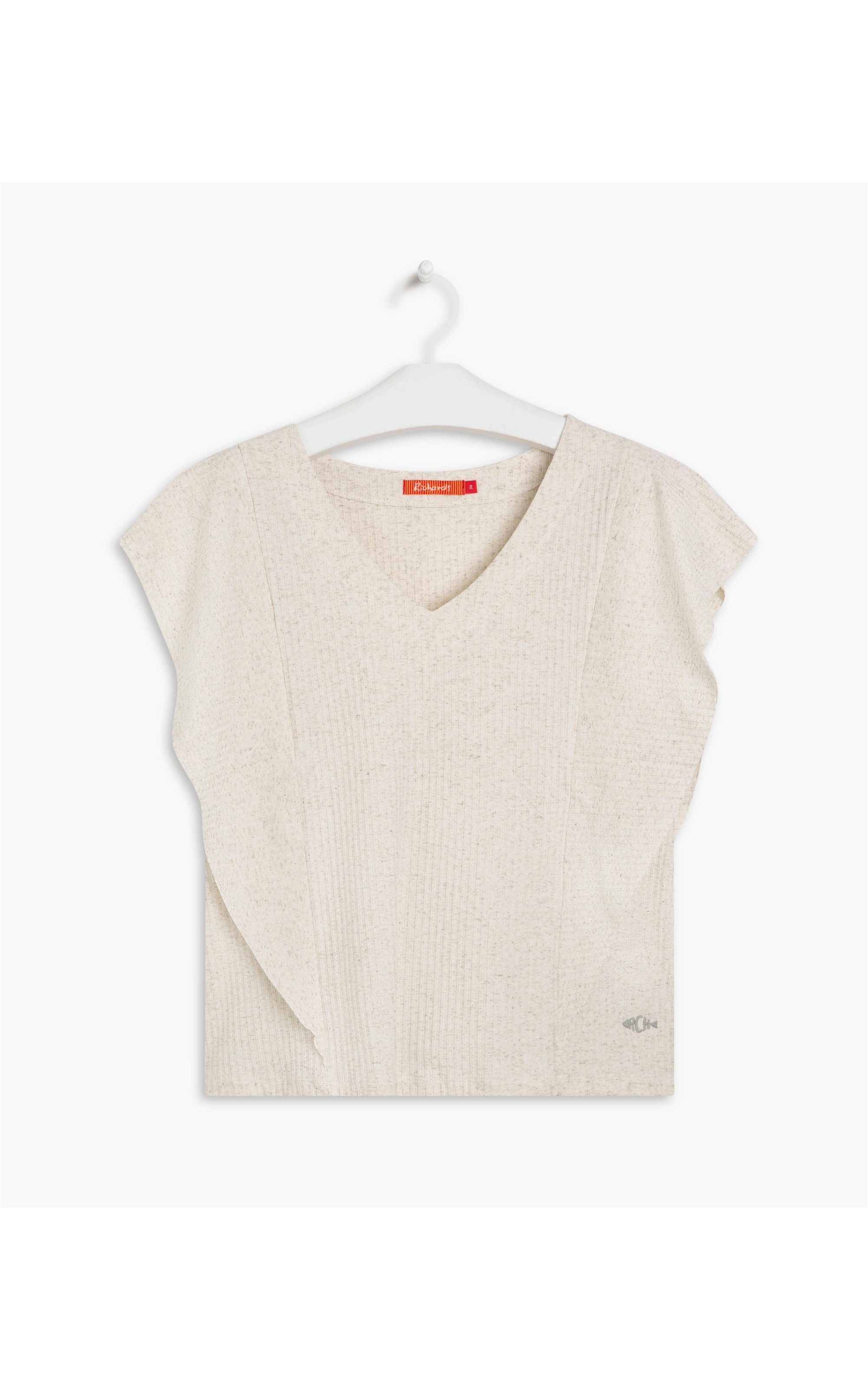 Blusa Emma Rib Natural