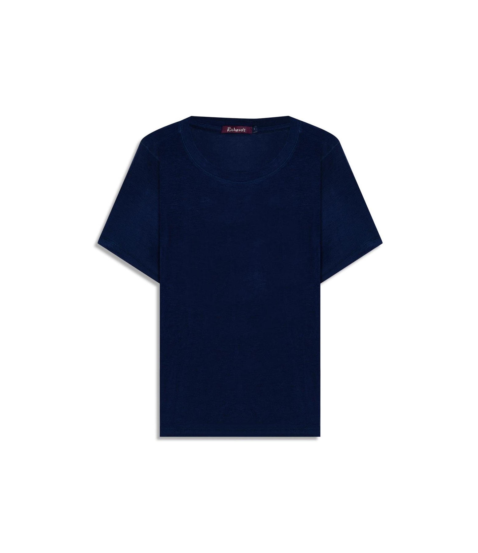 Blusa Fiora Delicate Mc  Dark Navy