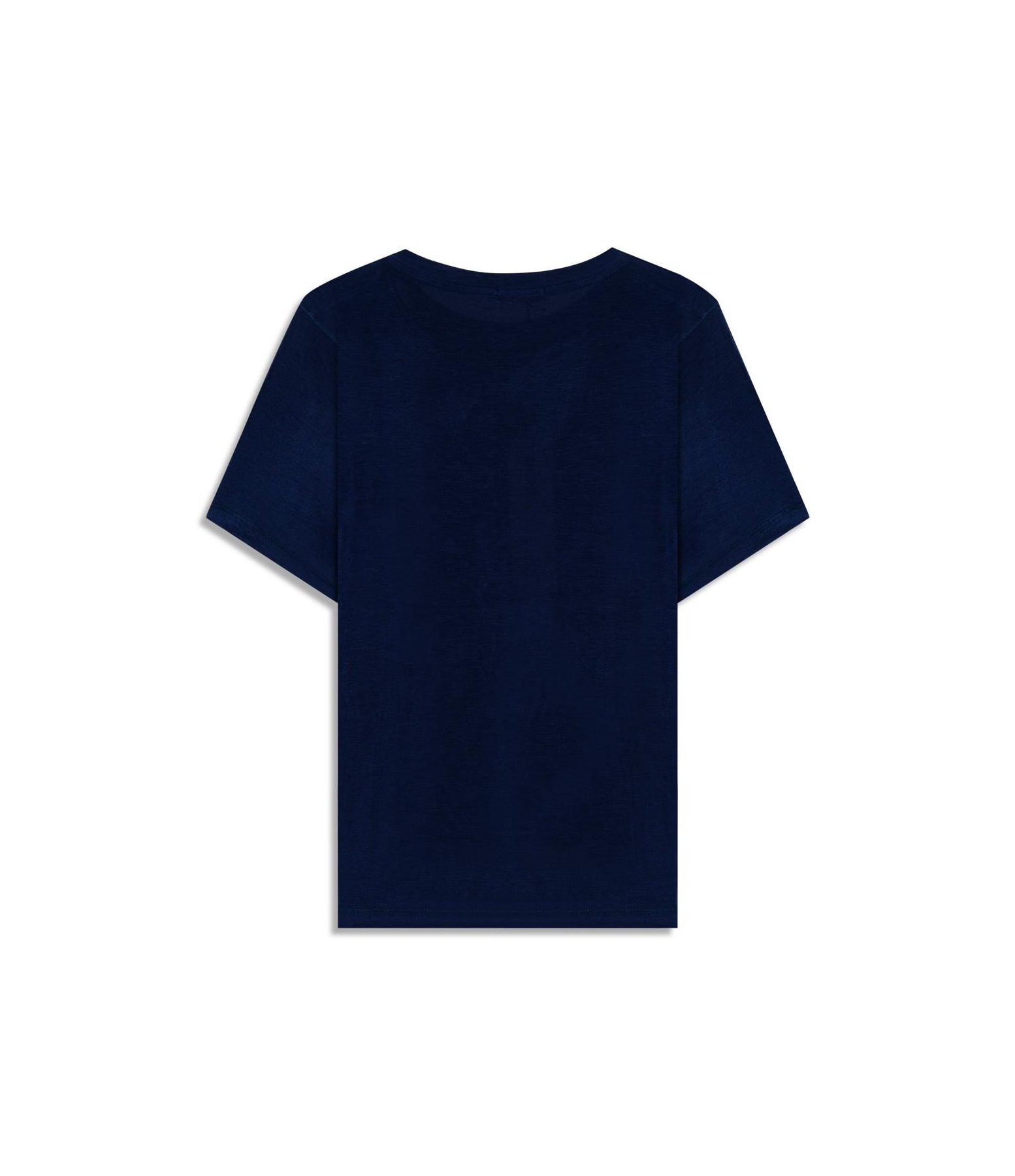 Blusa Fiora Delicate Mc  Dark Navy