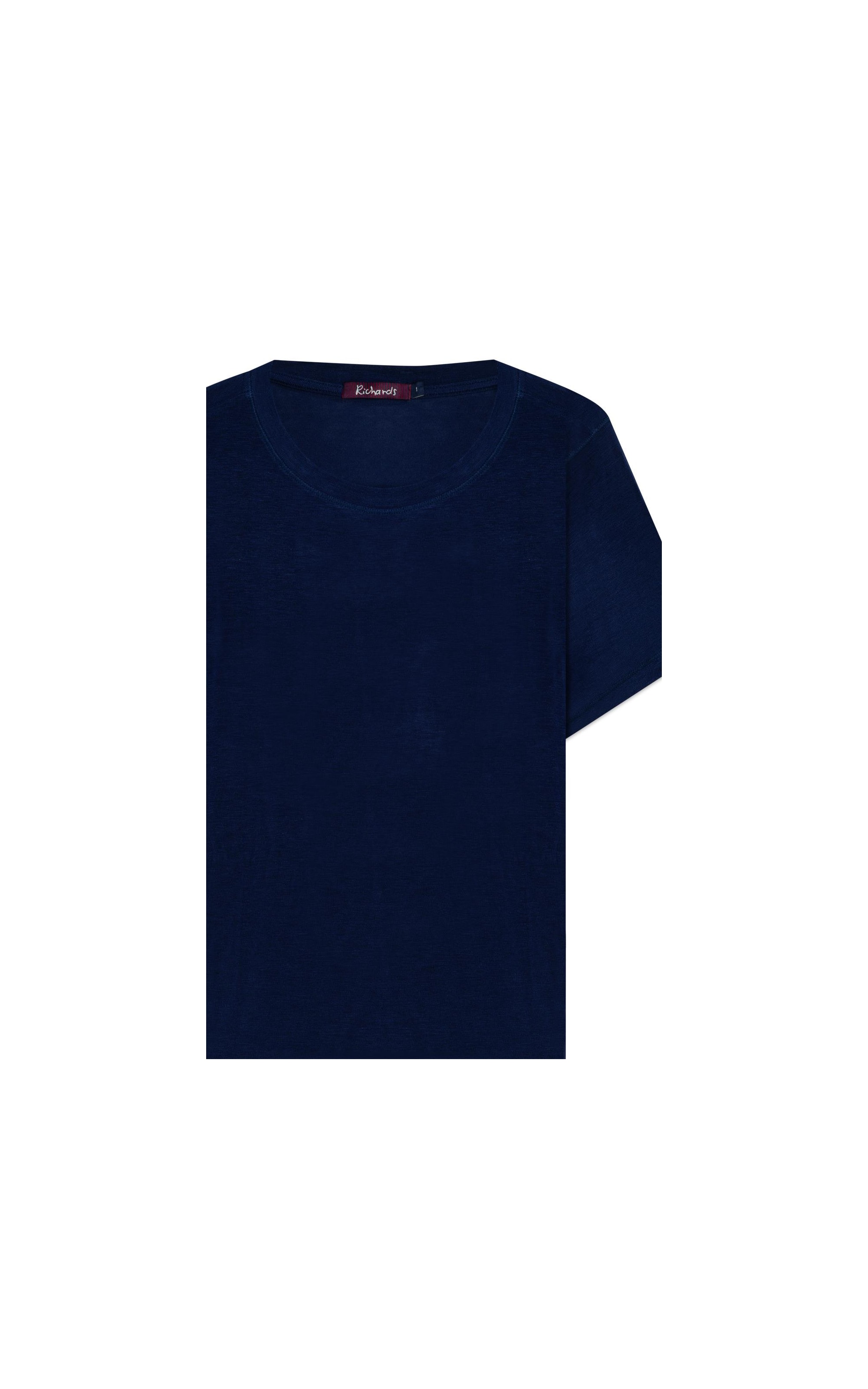 Blusa Fiora Delicate Mc  Dark Navy