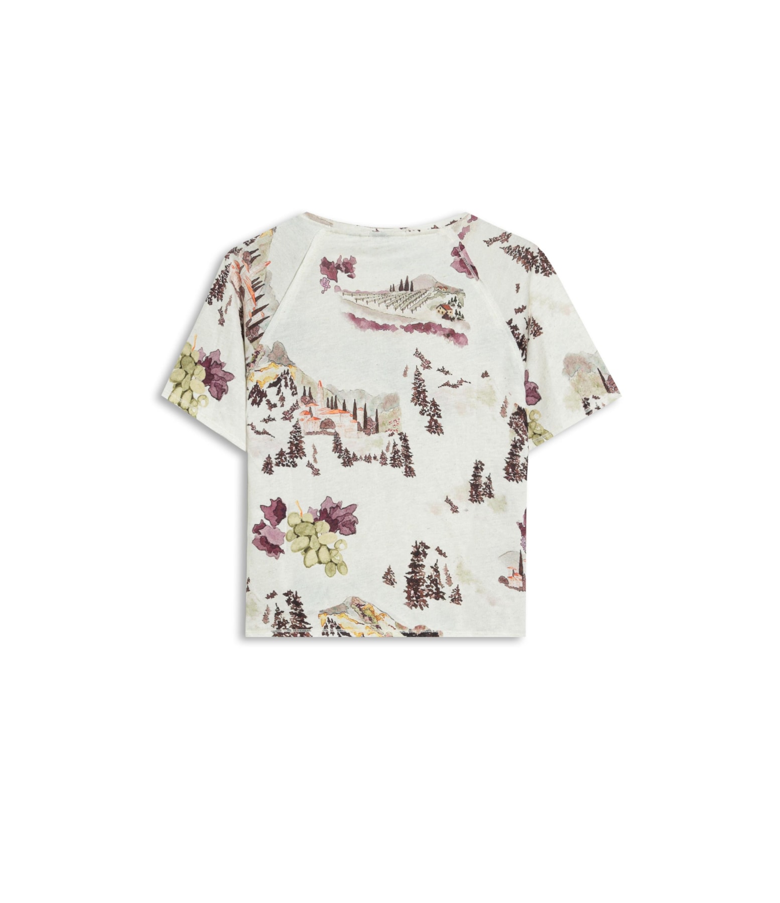 Blusa Freya Estampa Vineyard Lb Natural