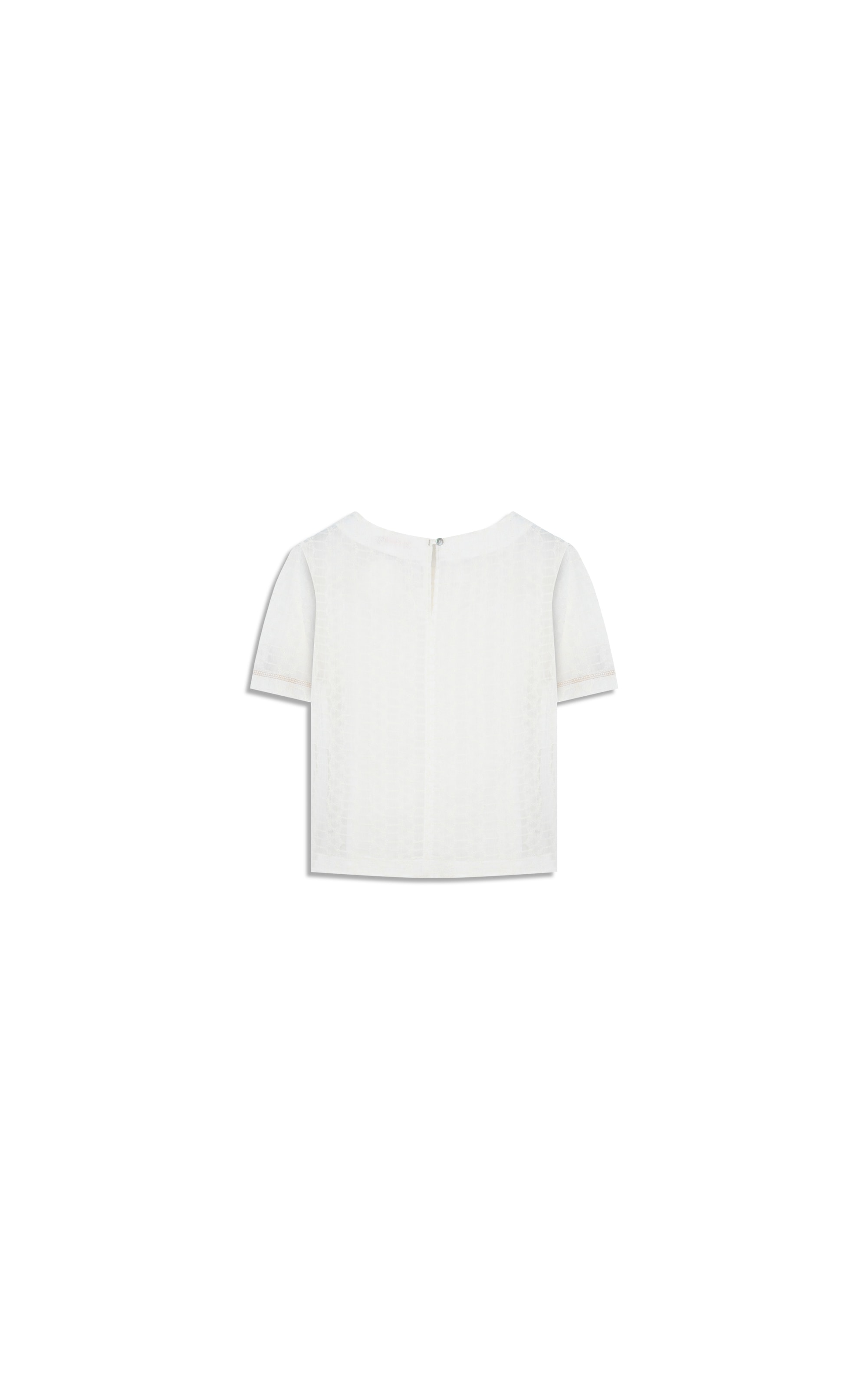 Blusa Gaia Bordado Izabella Off White