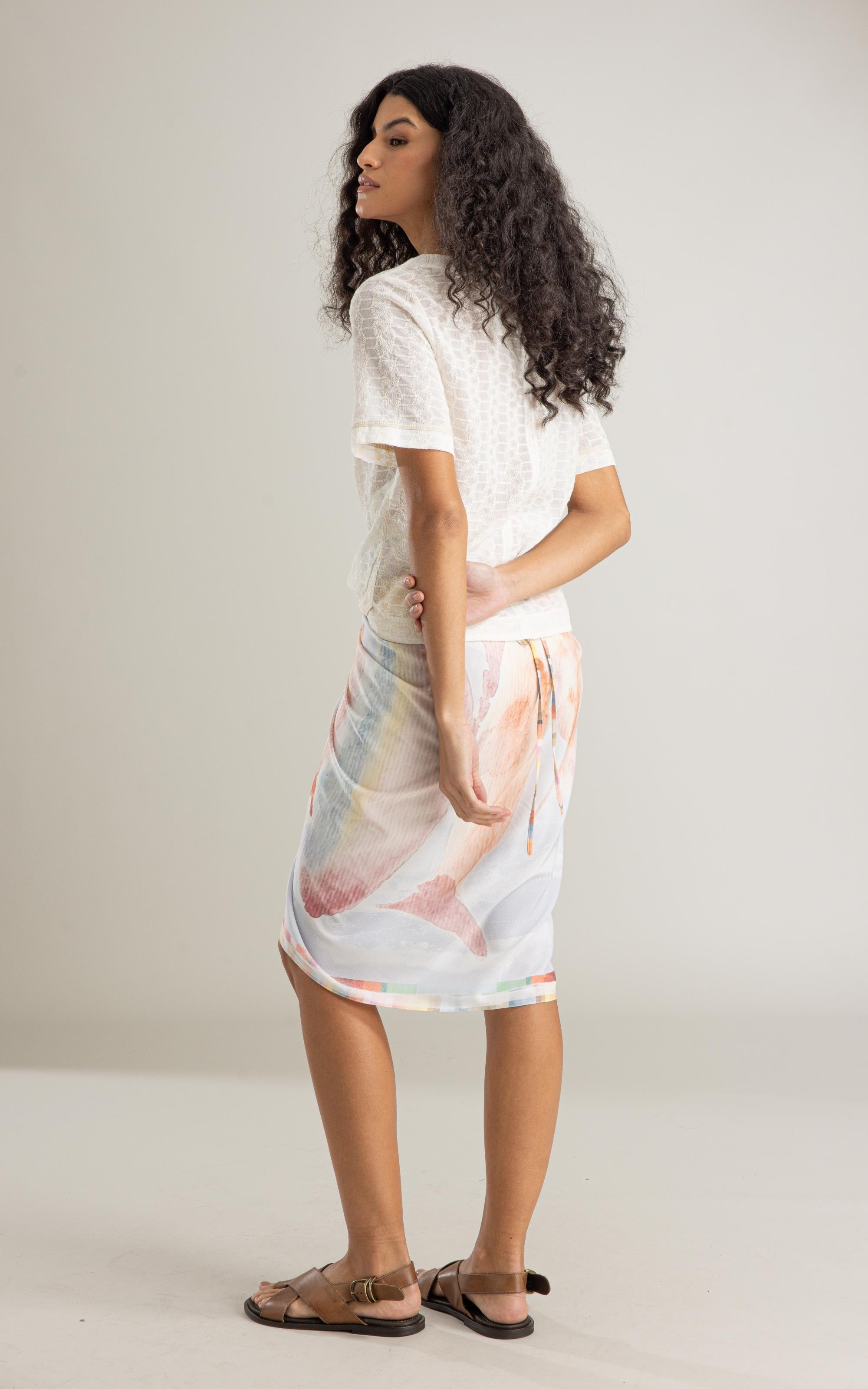 Blusa Gaia Bordado Izabella Off White