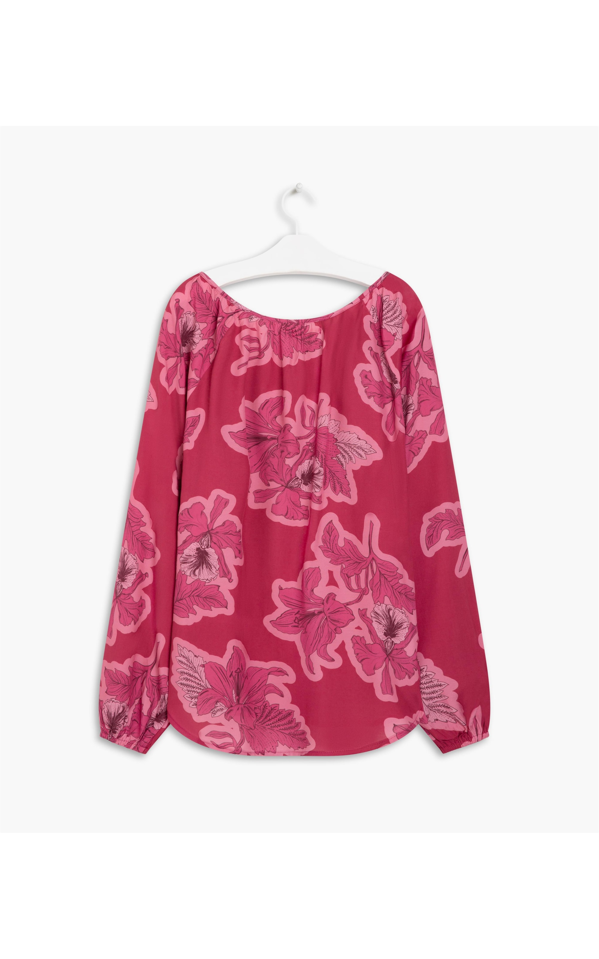 Blusa Georgia Orquidea Mono Viscose Pink