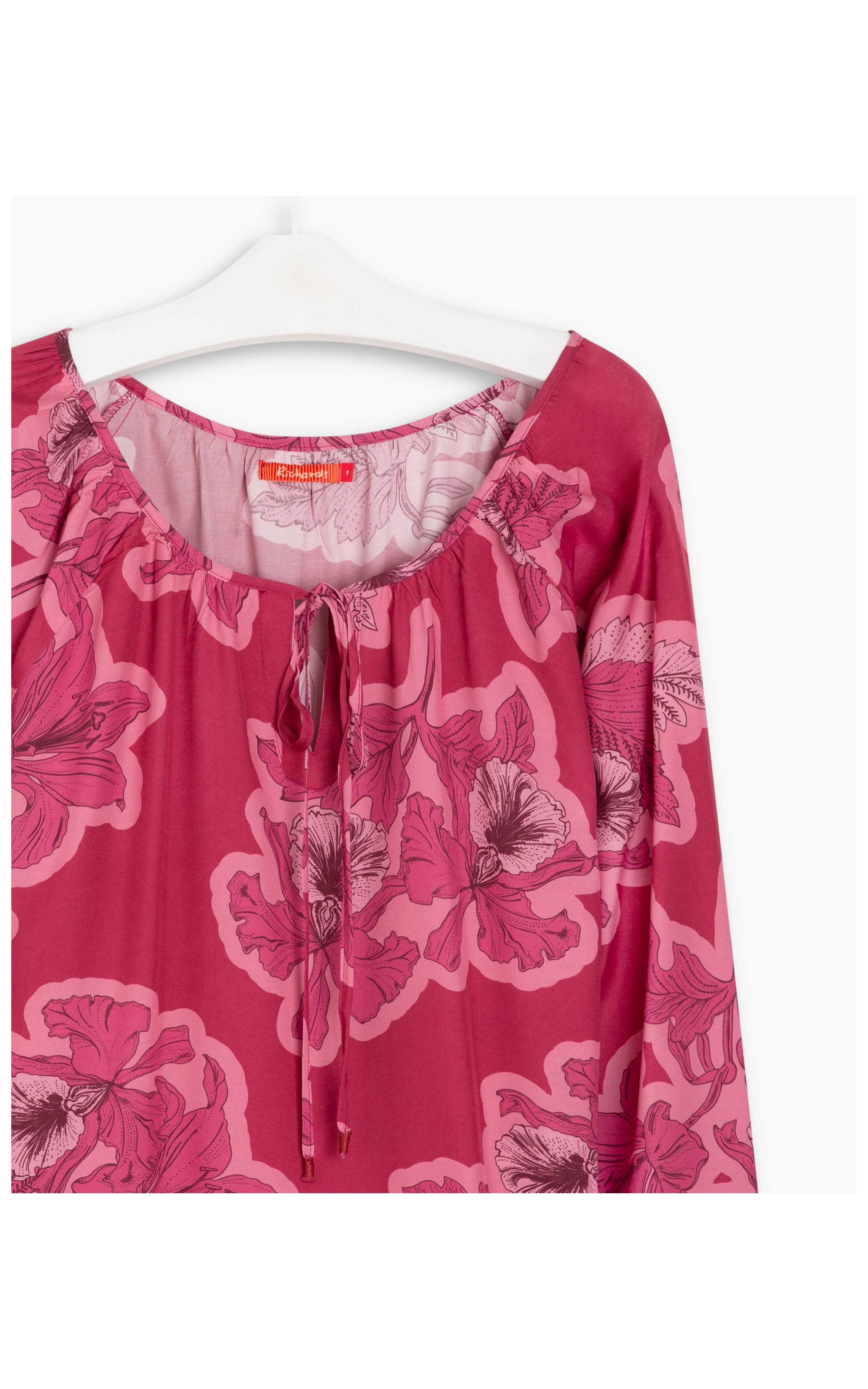 Blusa Georgia Orquidea Mono Viscose Pink