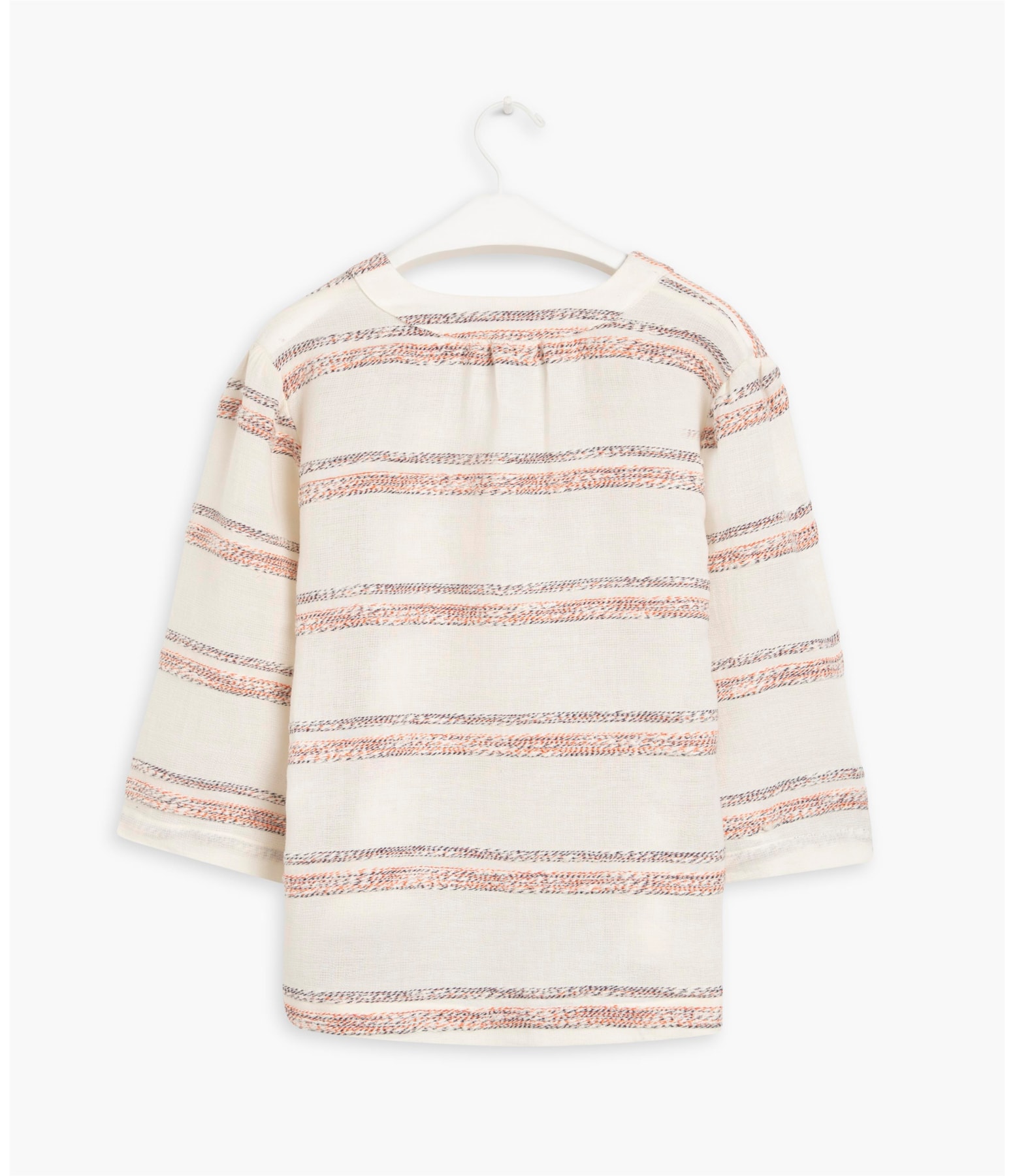 Blusa Gio Algodão Textura Off White