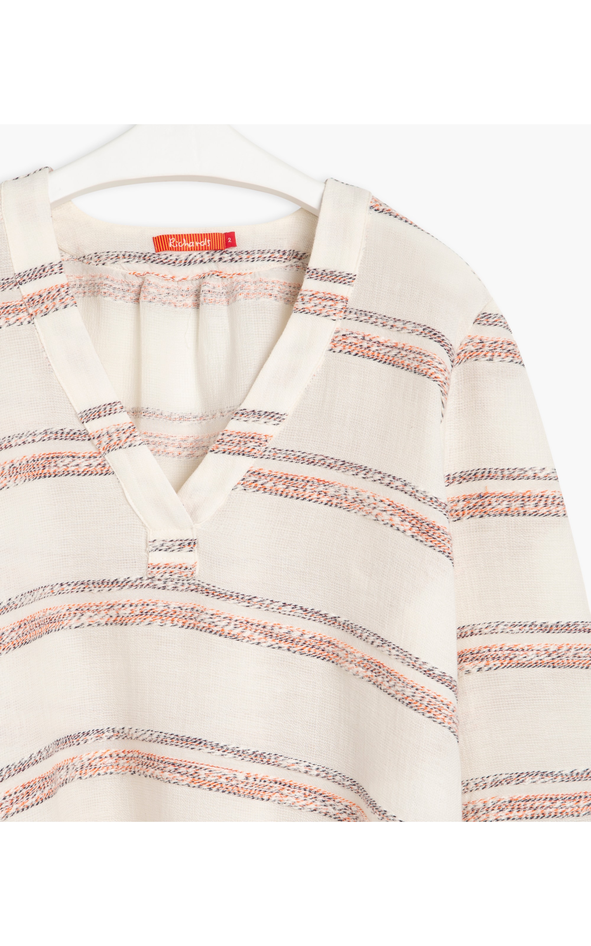 Blusa Gio Algodão Textura Off White