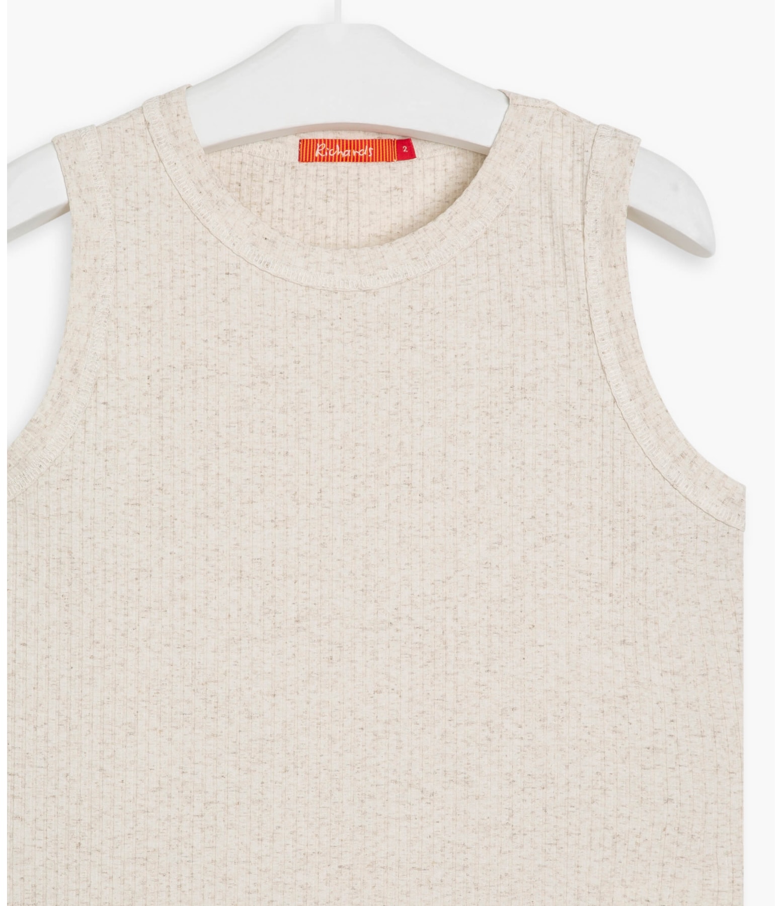 Blusa Greta Rib Natural
