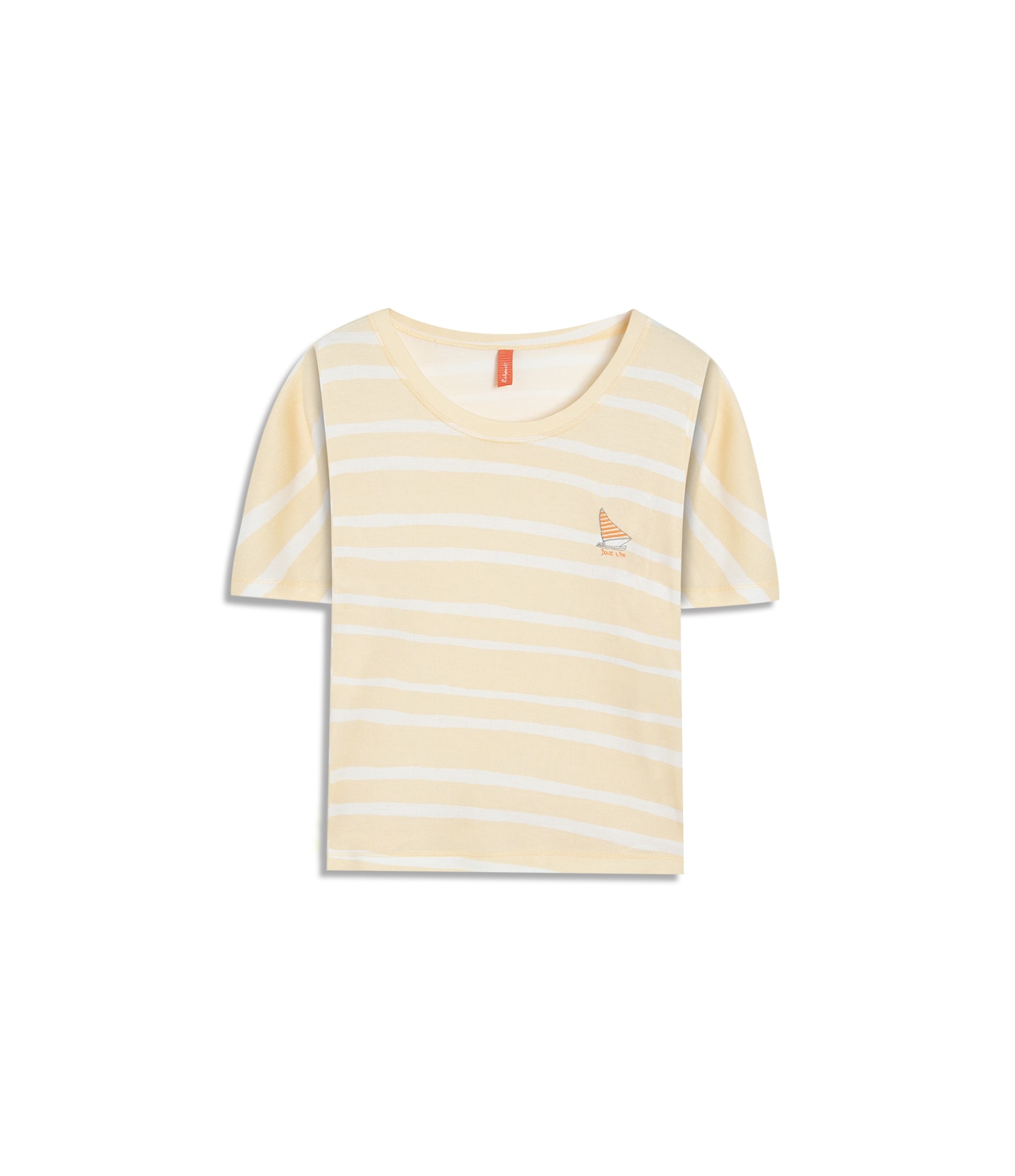 Blusa Hera Estampa Bluejay Amarelo