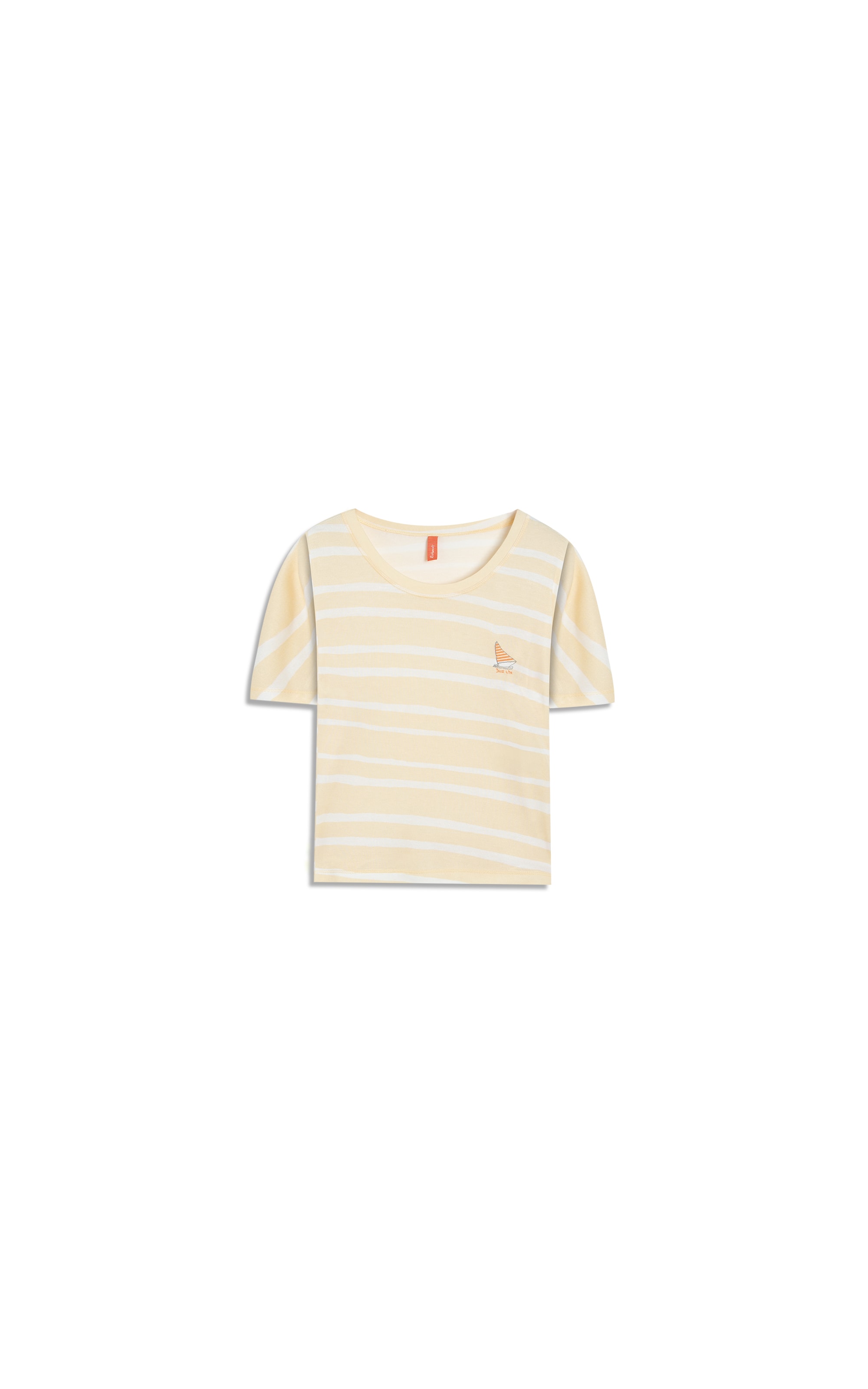 Blusa Hera Estampa Bluejay Amarelo