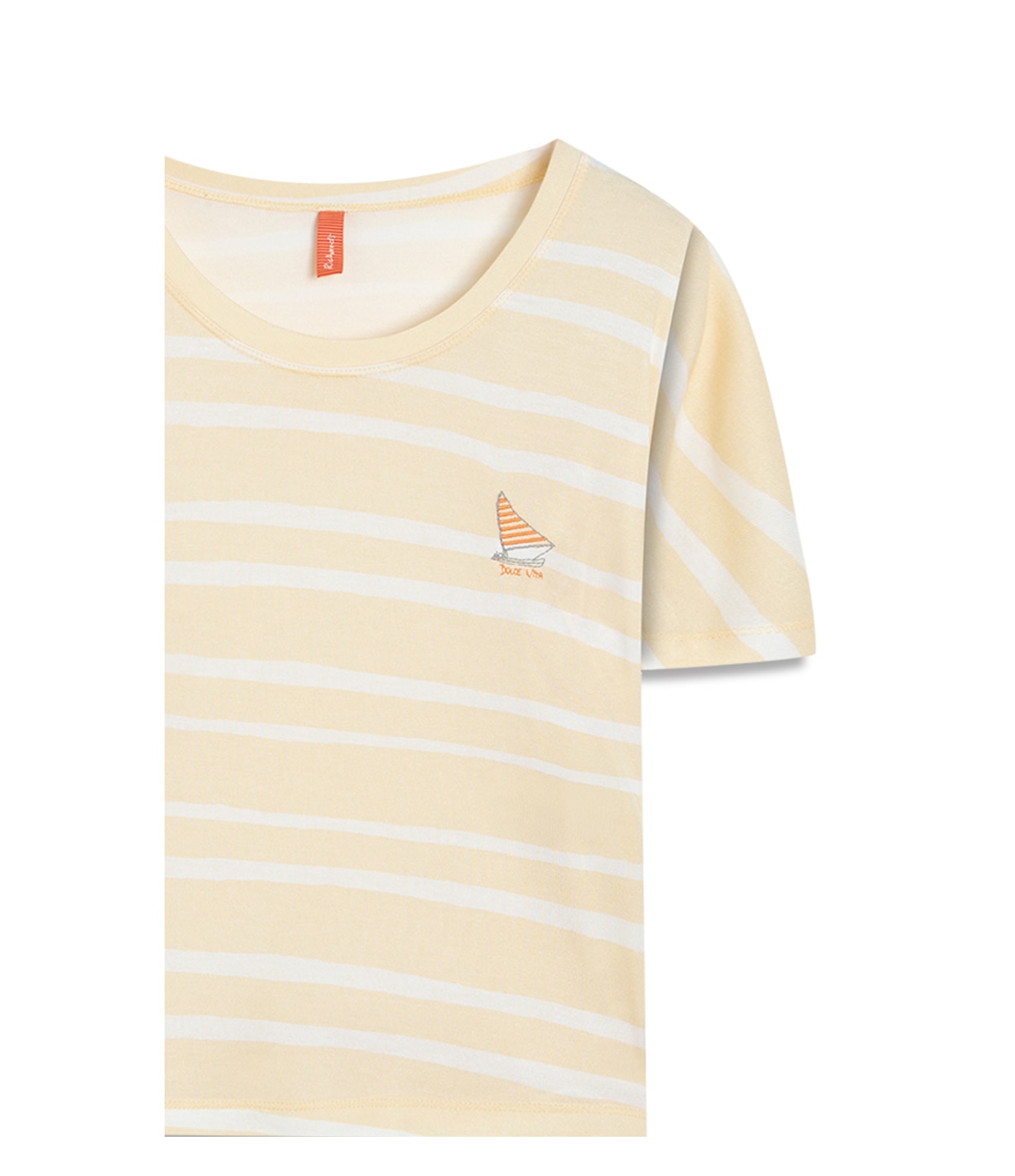 Blusa Hera Estampa Bluejay Amarelo