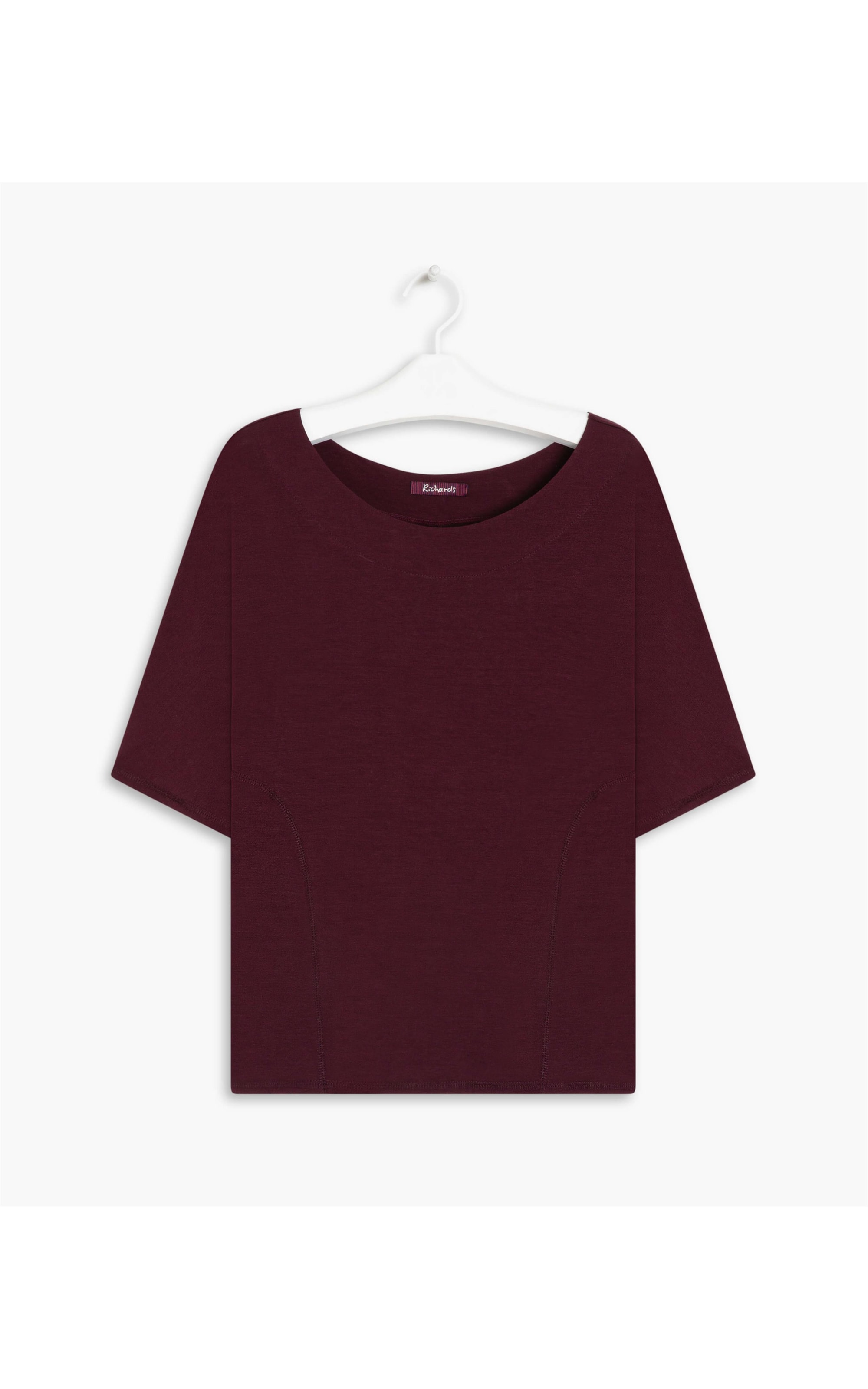Blusa Hiane Lisa Viscocrepe Vinho