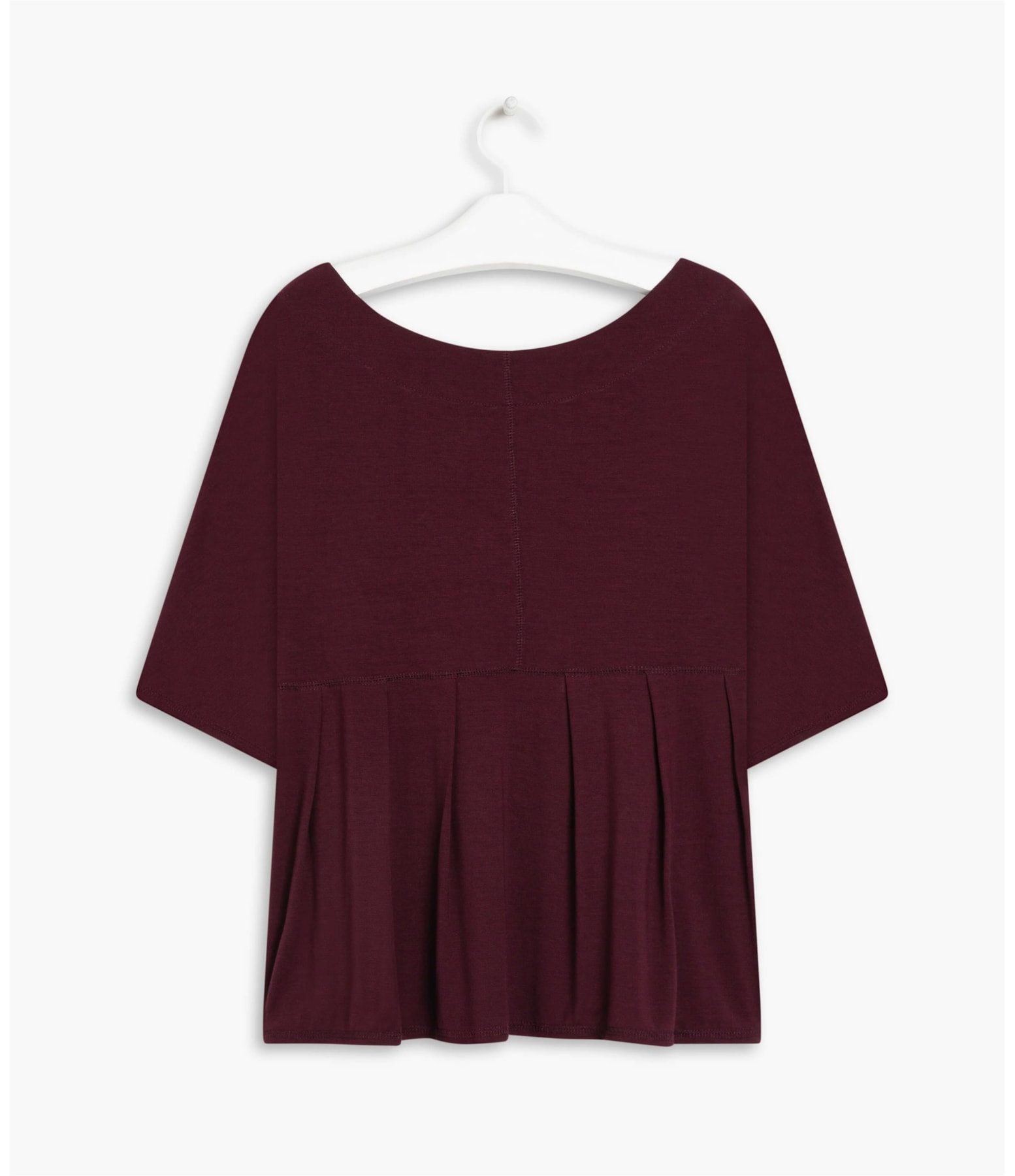 Blusa Hiane Lisa Viscocrepe Vinho