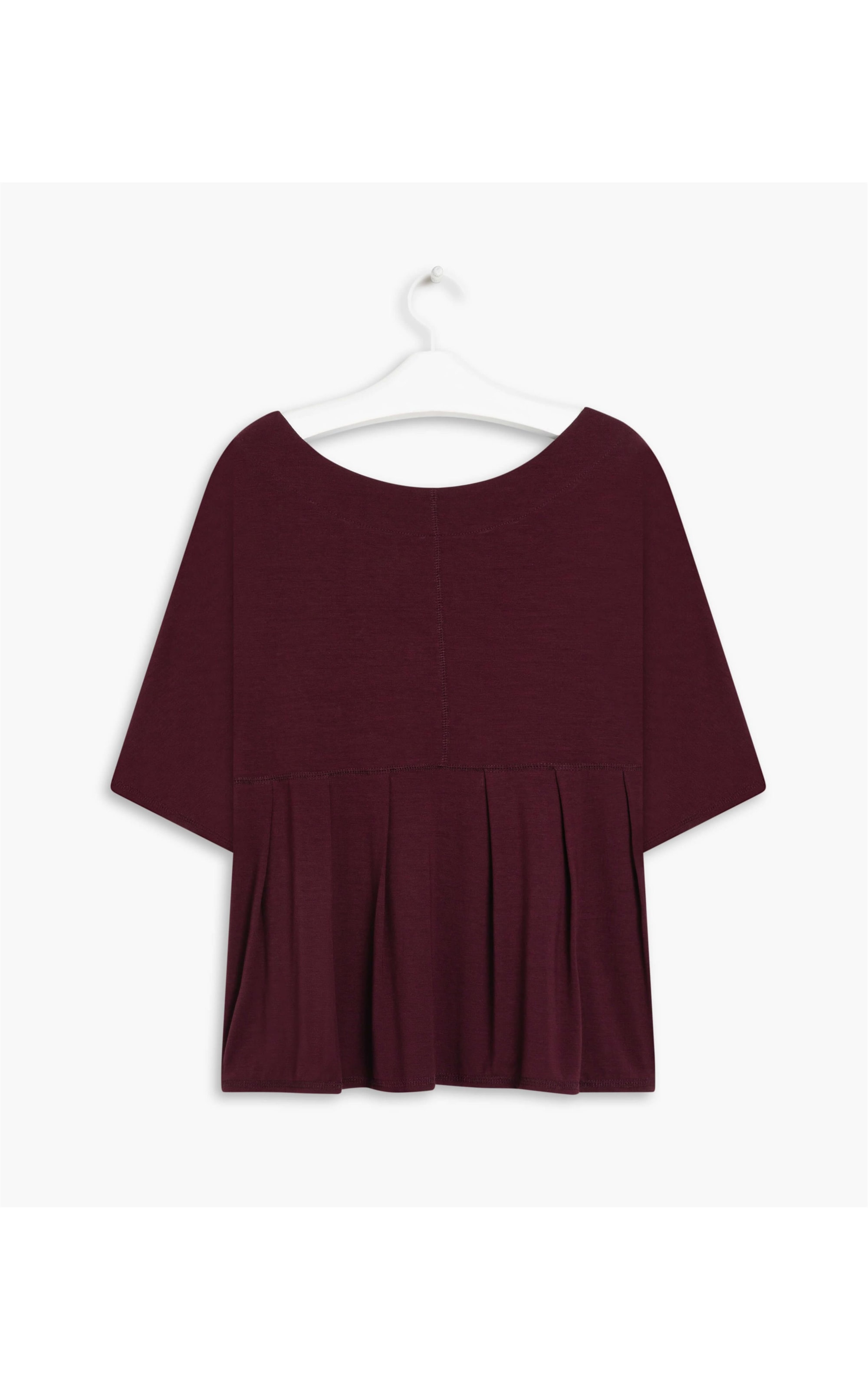 Blusa Hiane Lisa Viscocrepe Vinho