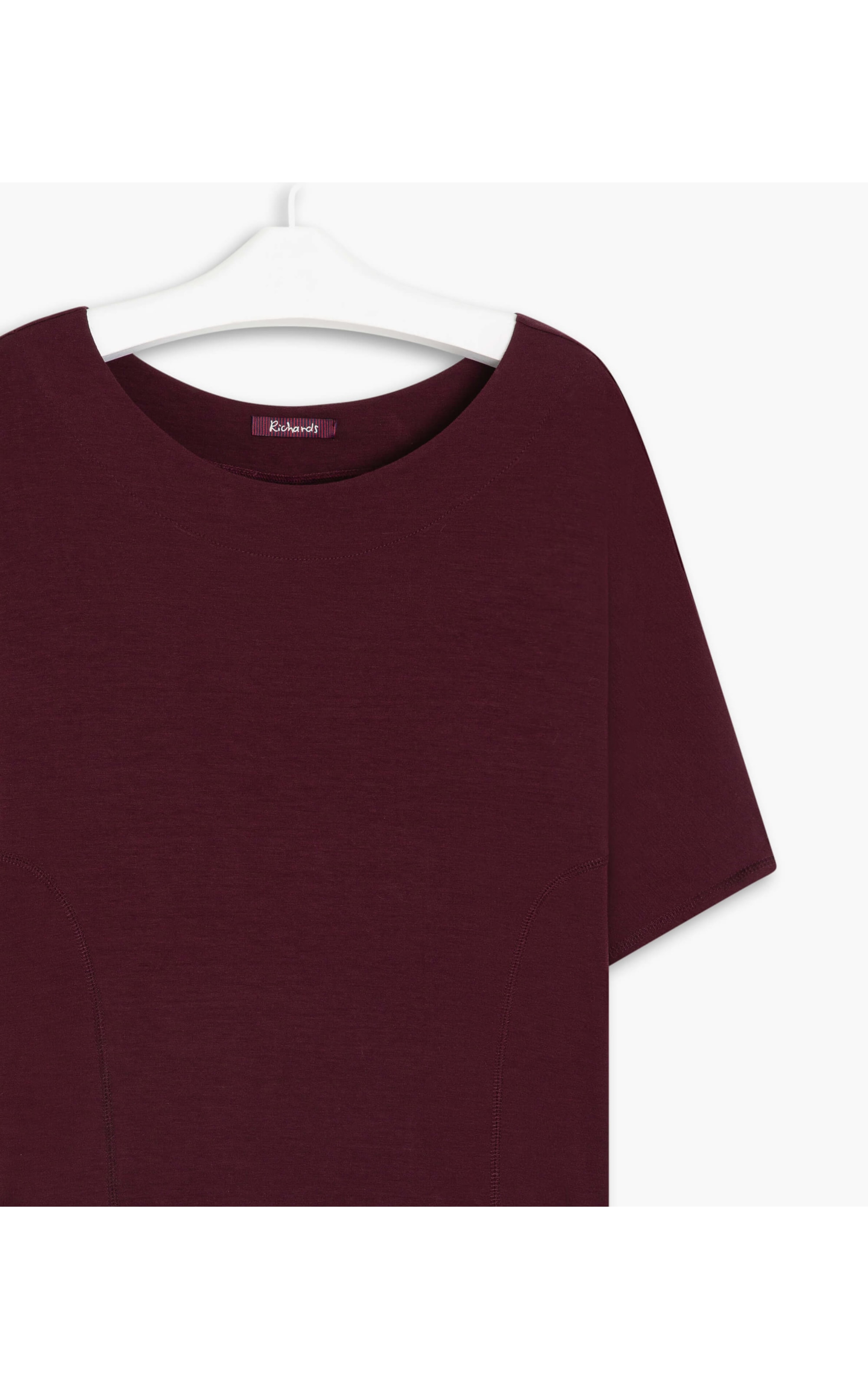 Blusa Hiane Lisa Viscocrepe Vinho