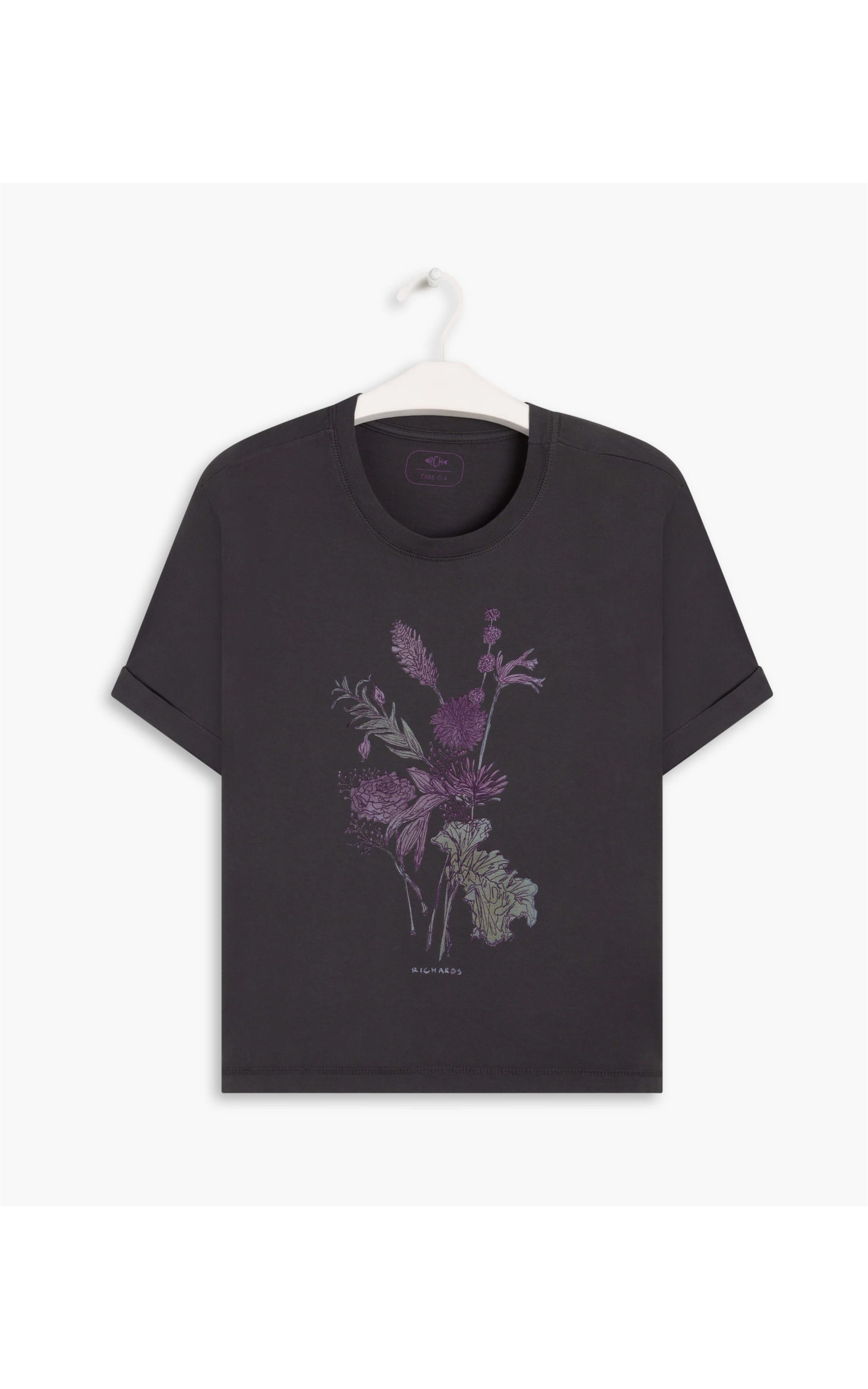Blusa Iberê Est Lavanda Grafite
