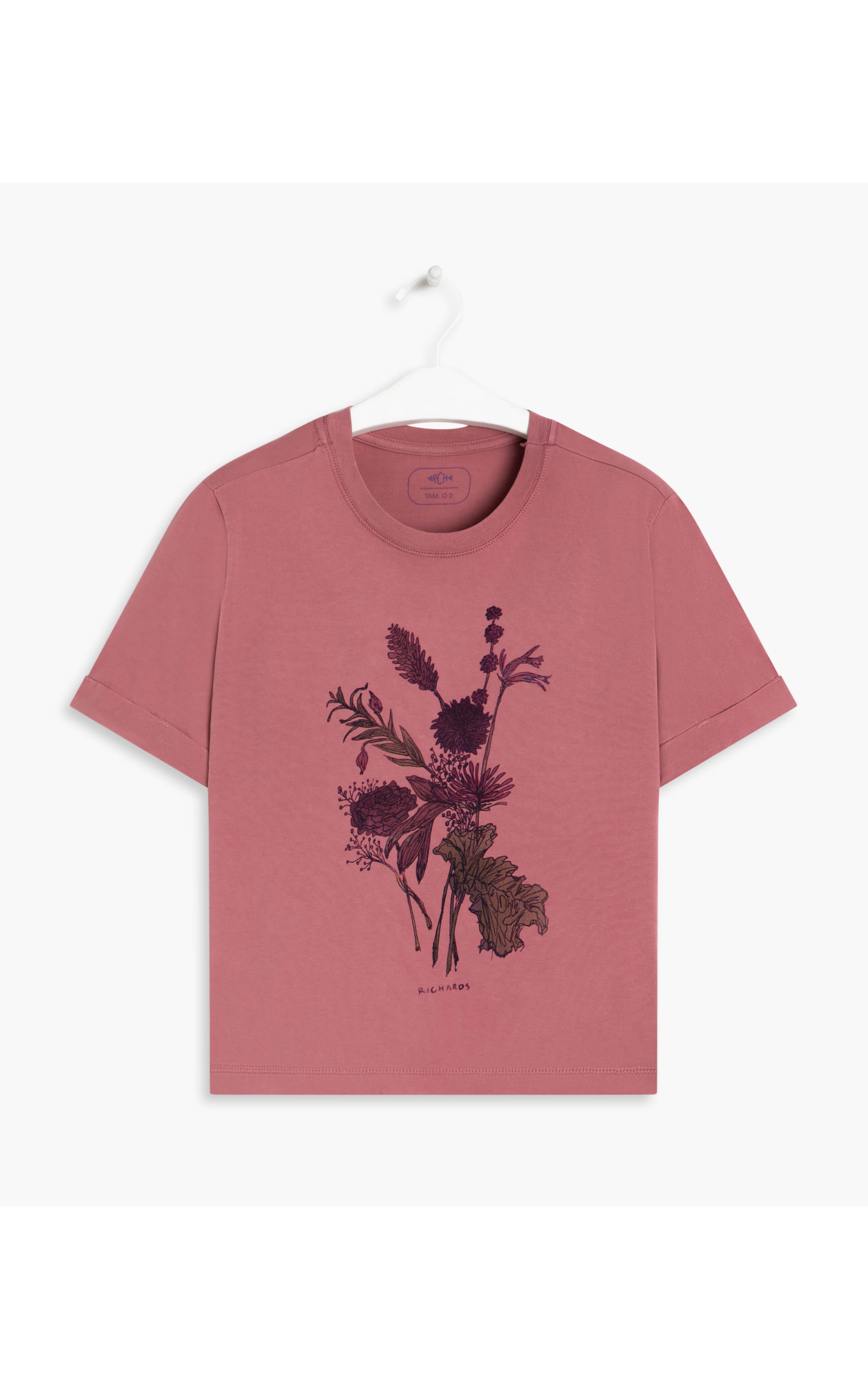 Blusa Iberê Est Lavanda Rosa Velho