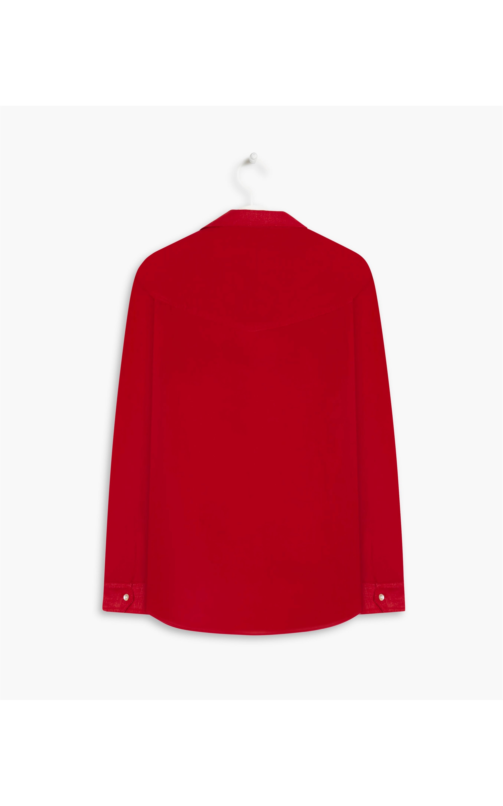  Blusa Irina Voil de Algodão Vermelho