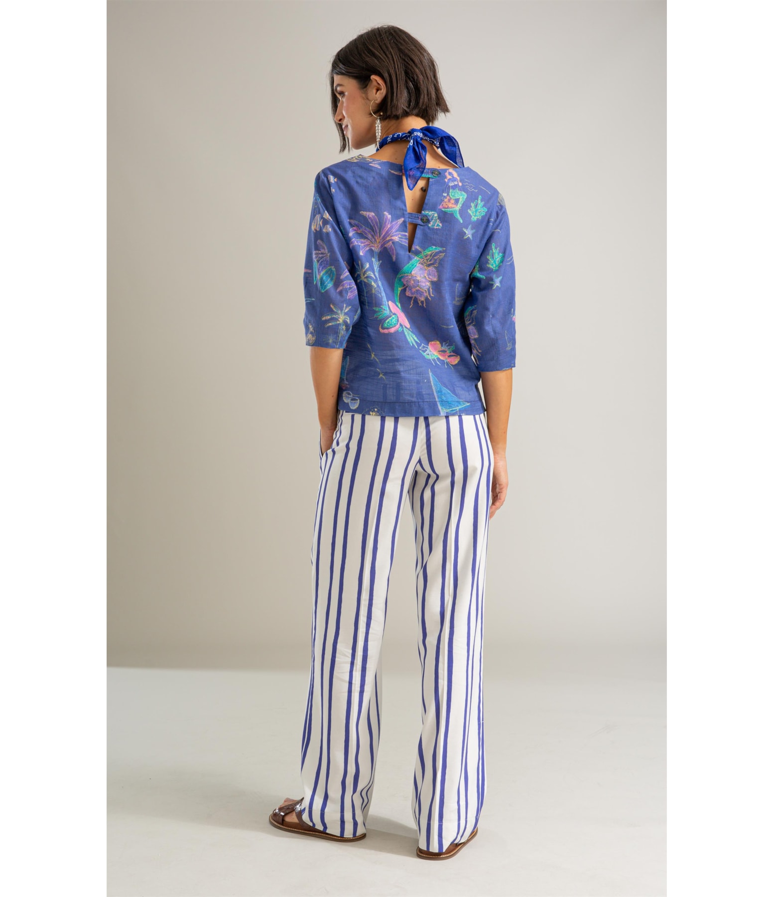 Blusa Isla Jangada Algodao Royal