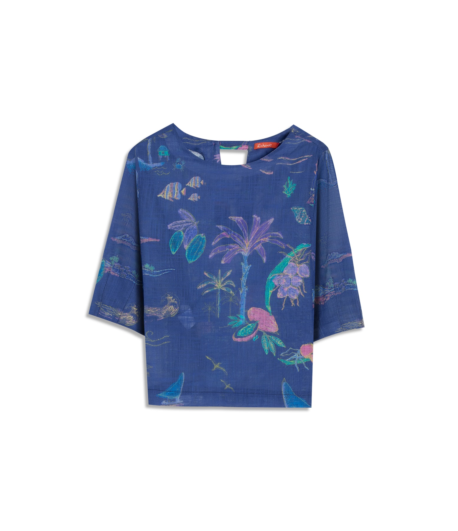 Blusa Isla Jangada Algodao Royal