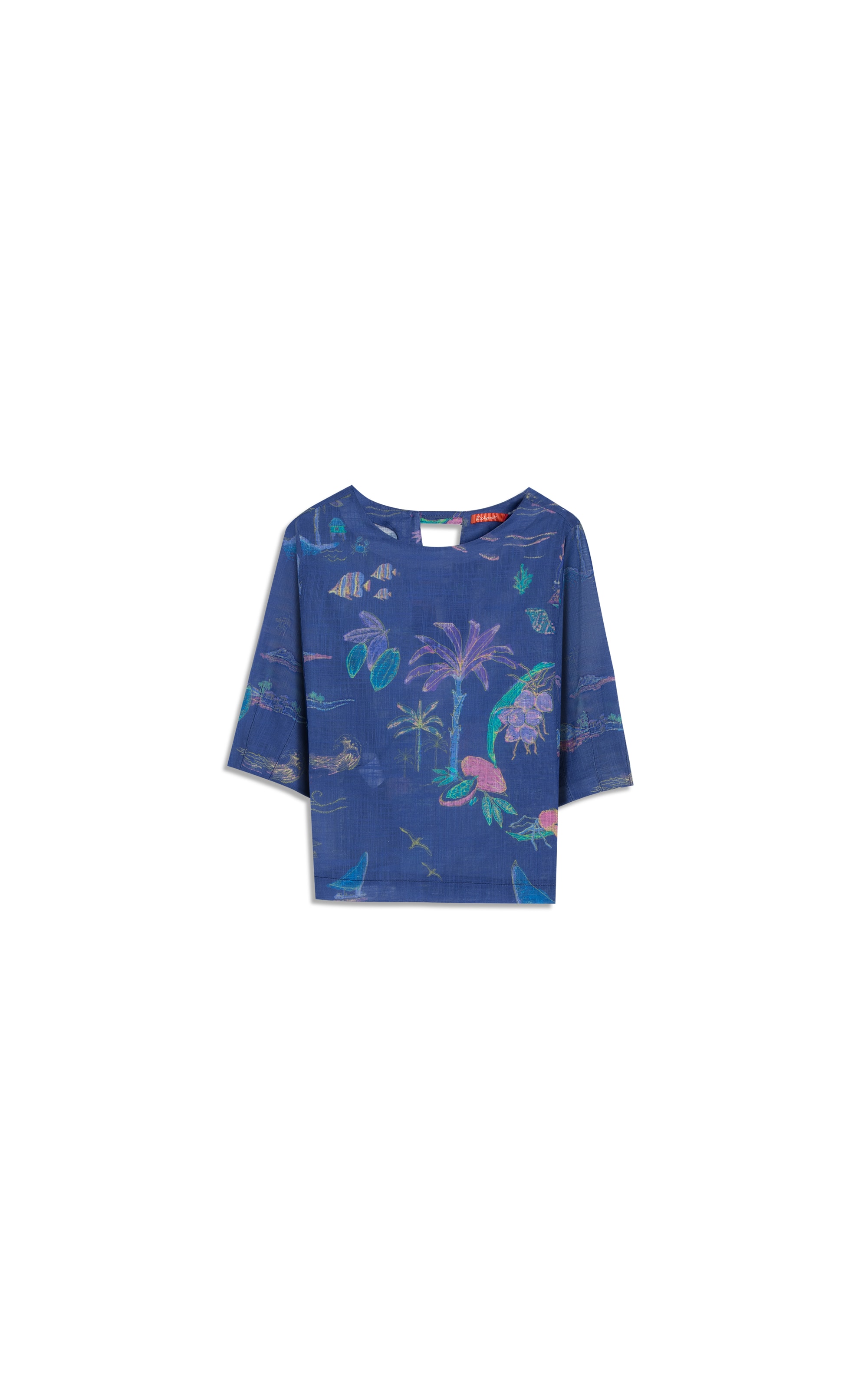 Blusa Isla Jangada Algodao Royal