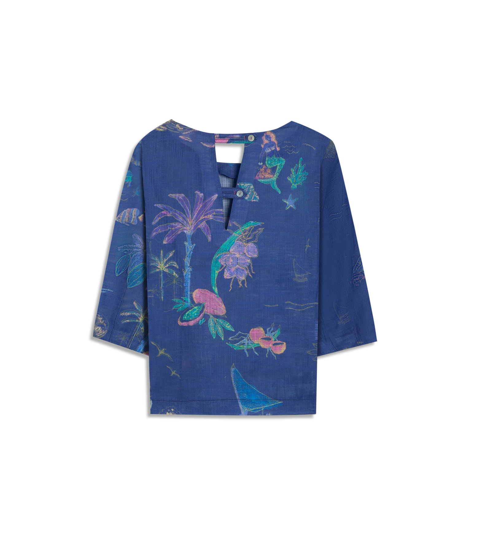 Blusa Isla Jangada Algodao Royal