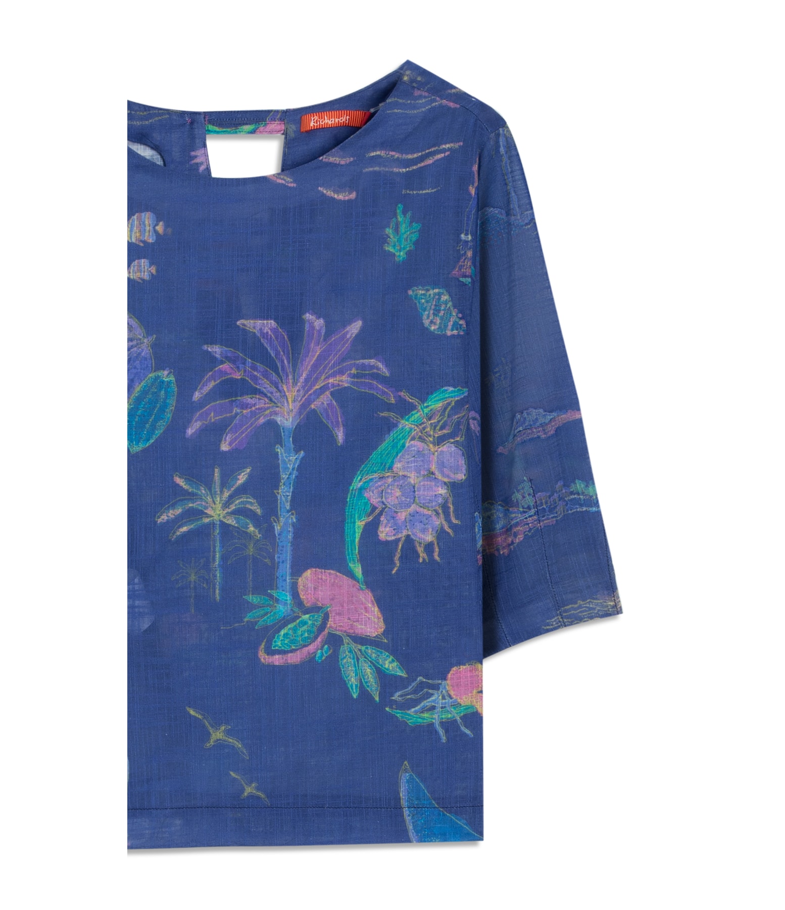 Blusa Isla Jangada Algodao Royal
