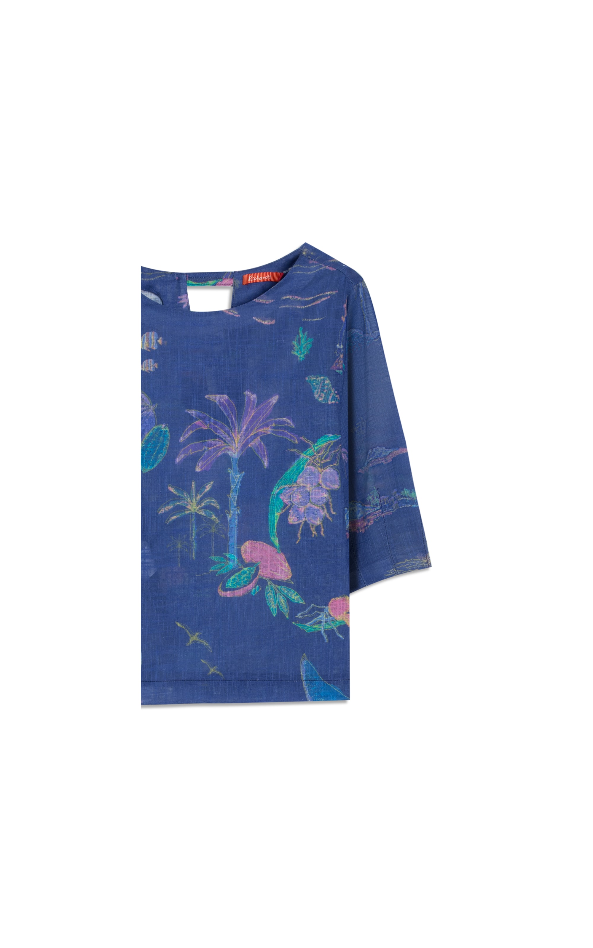 Blusa Isla Jangada Algodao Royal