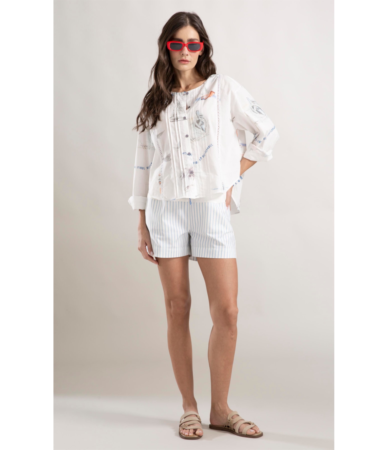 Blusa Jenny Farol Off White