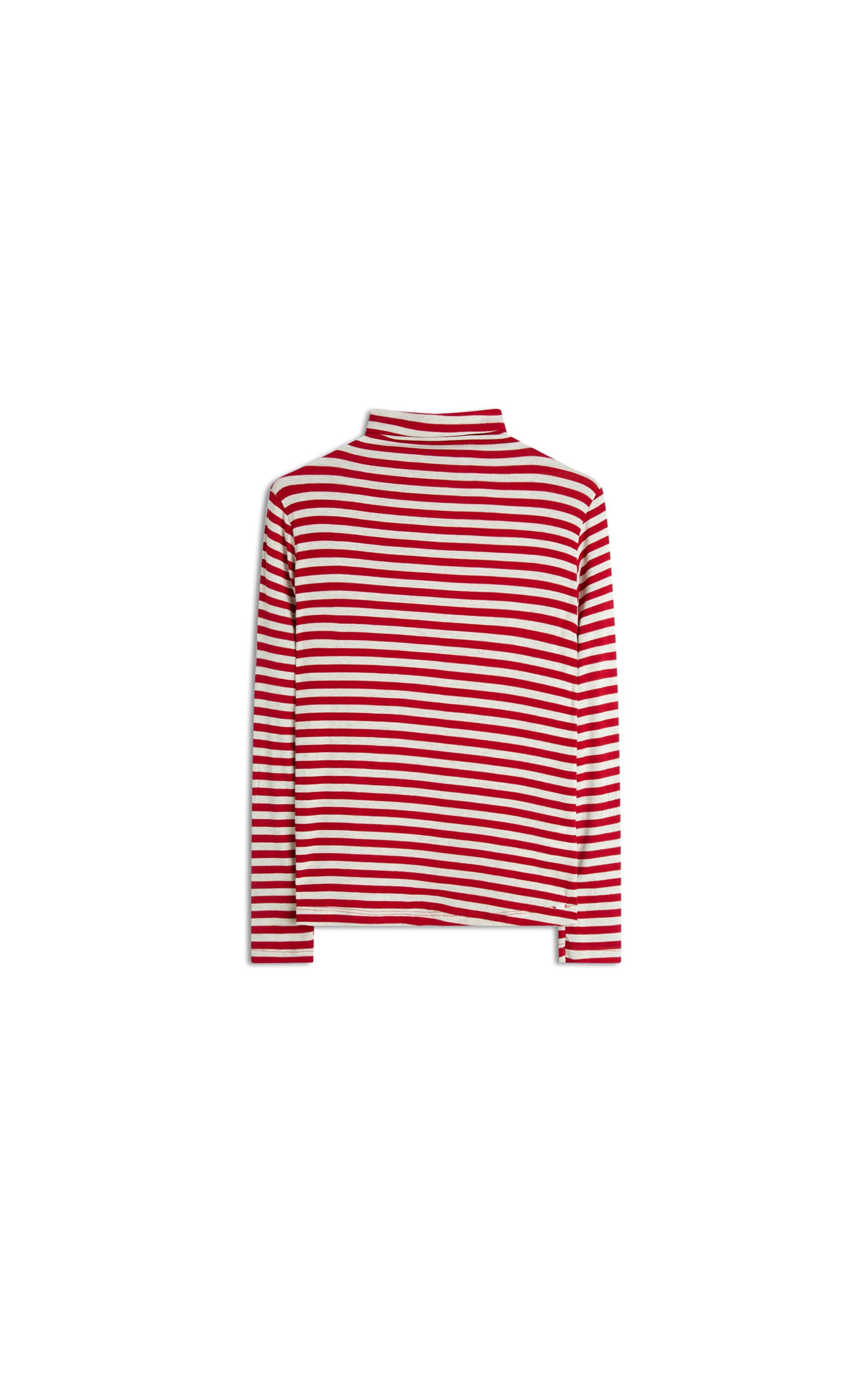 Blusa Julie Listrada Ml Vermelho