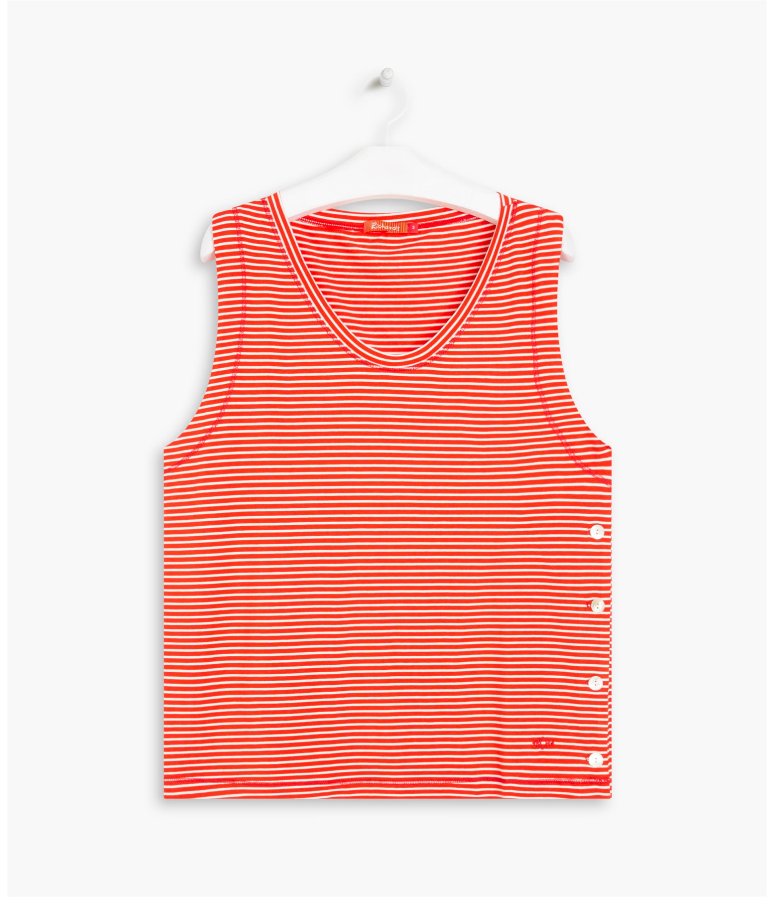 Blusa Kale Listrada Vermelho