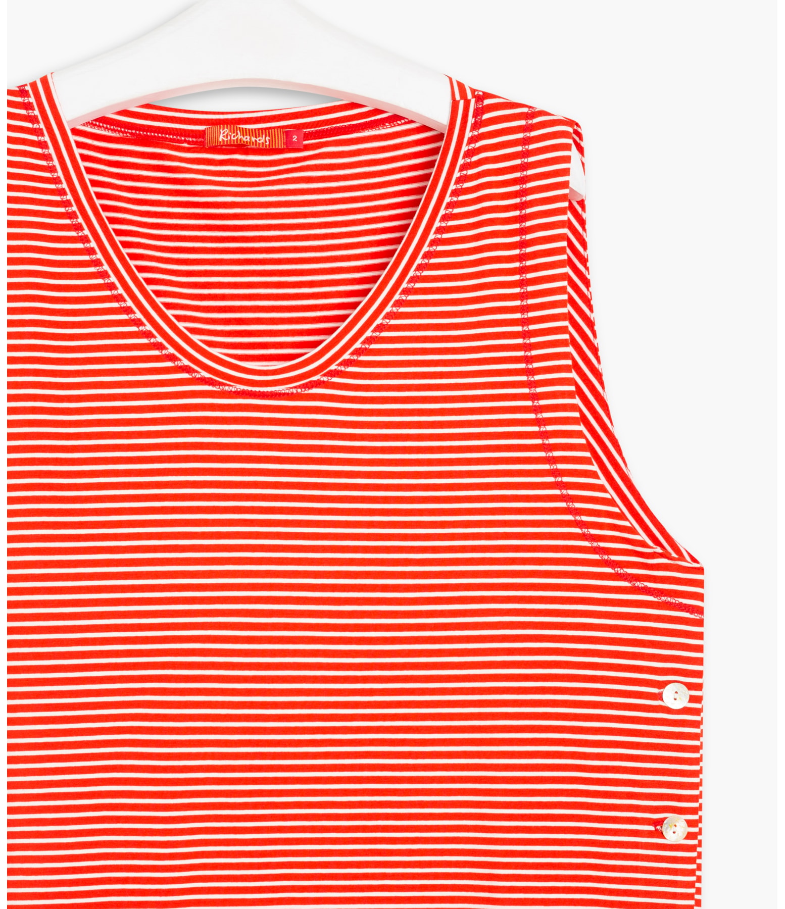 Blusa Kale Listrada Vermelho