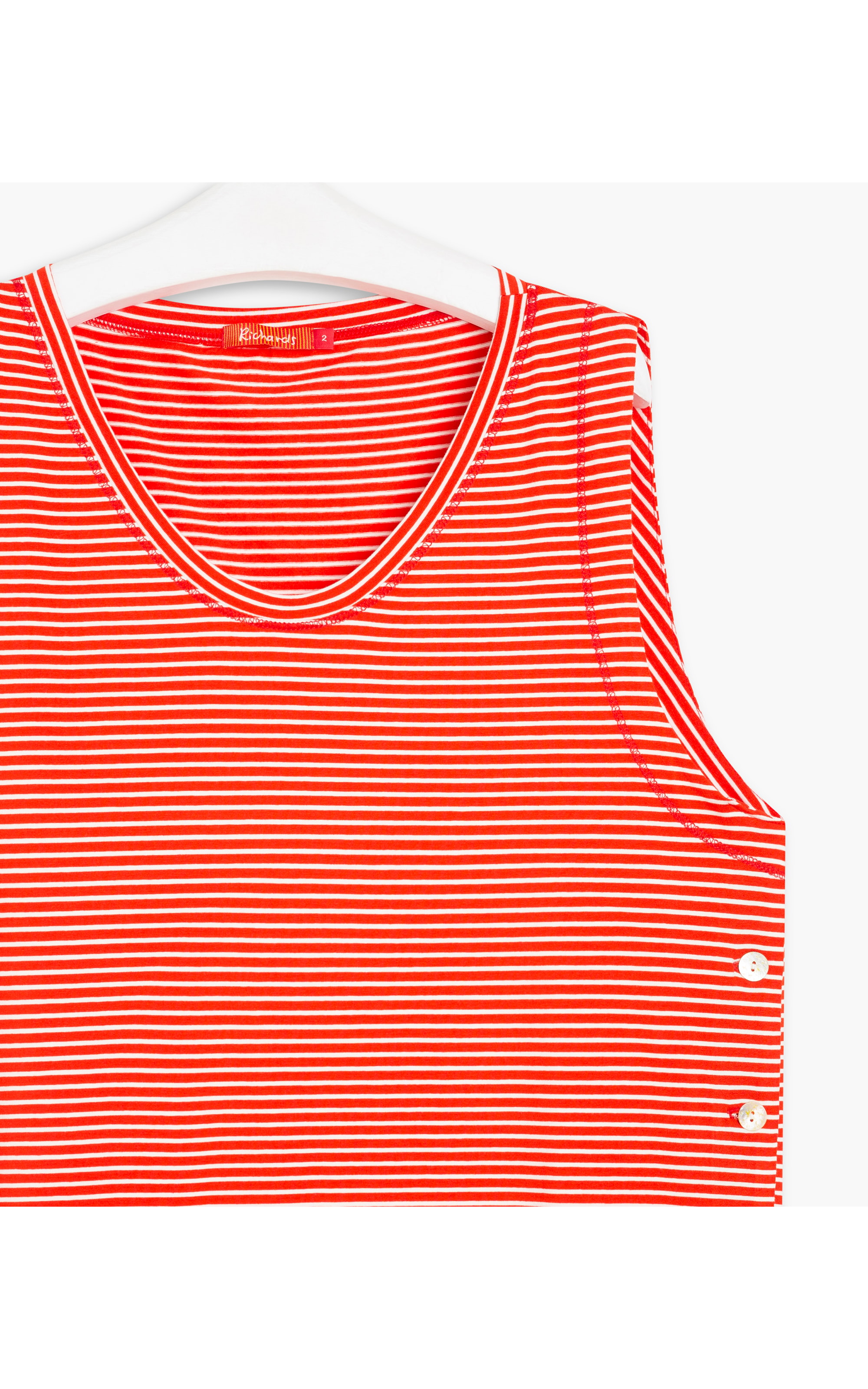Blusa Kale Listrada Vermelho