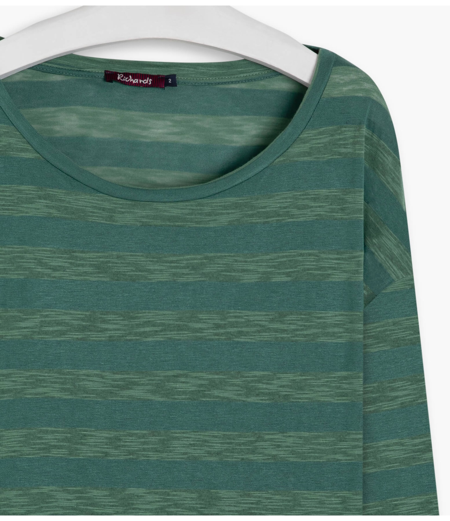 Blusa Kei Listrada Verde