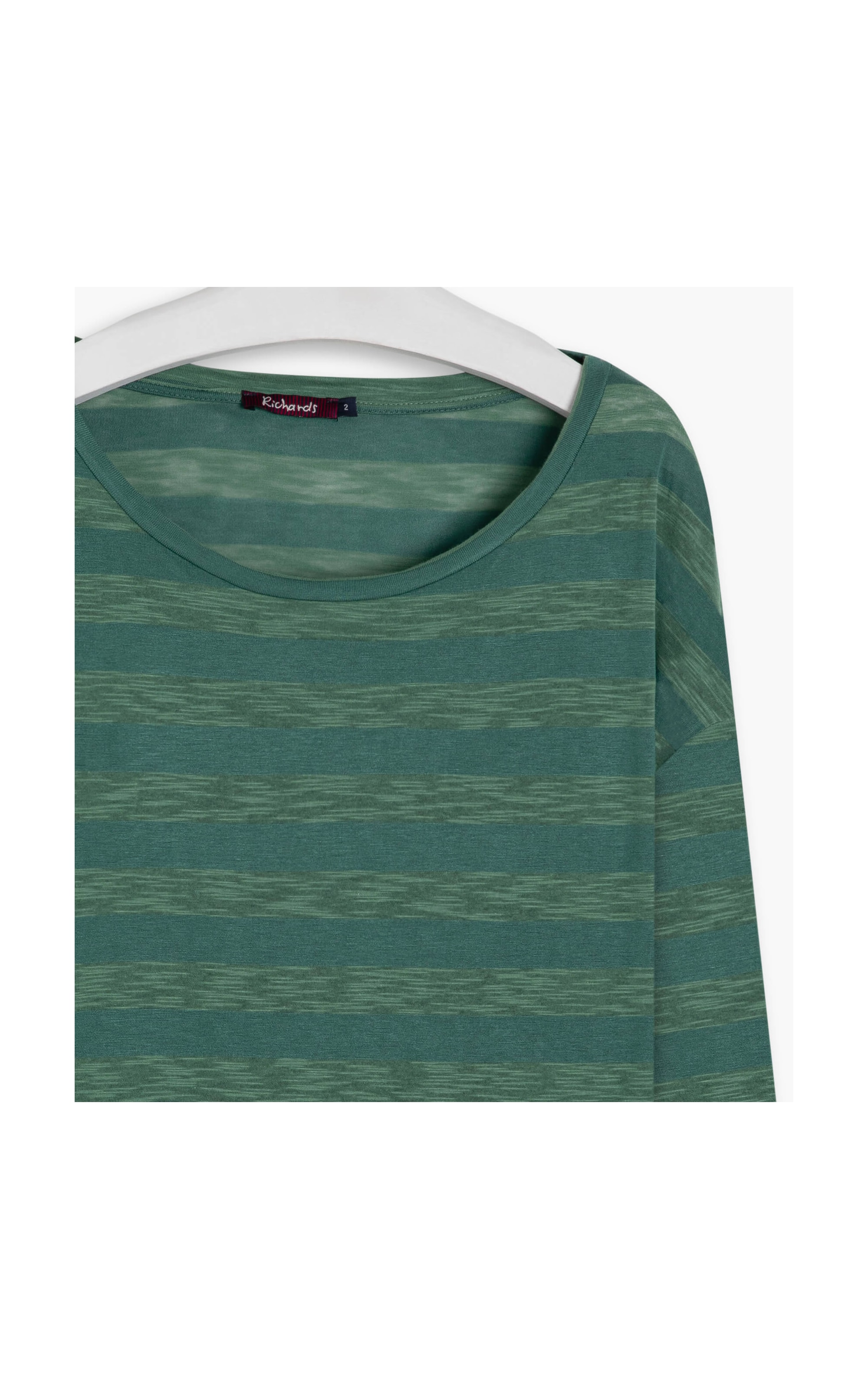 Blusa Kei Listrada Verde