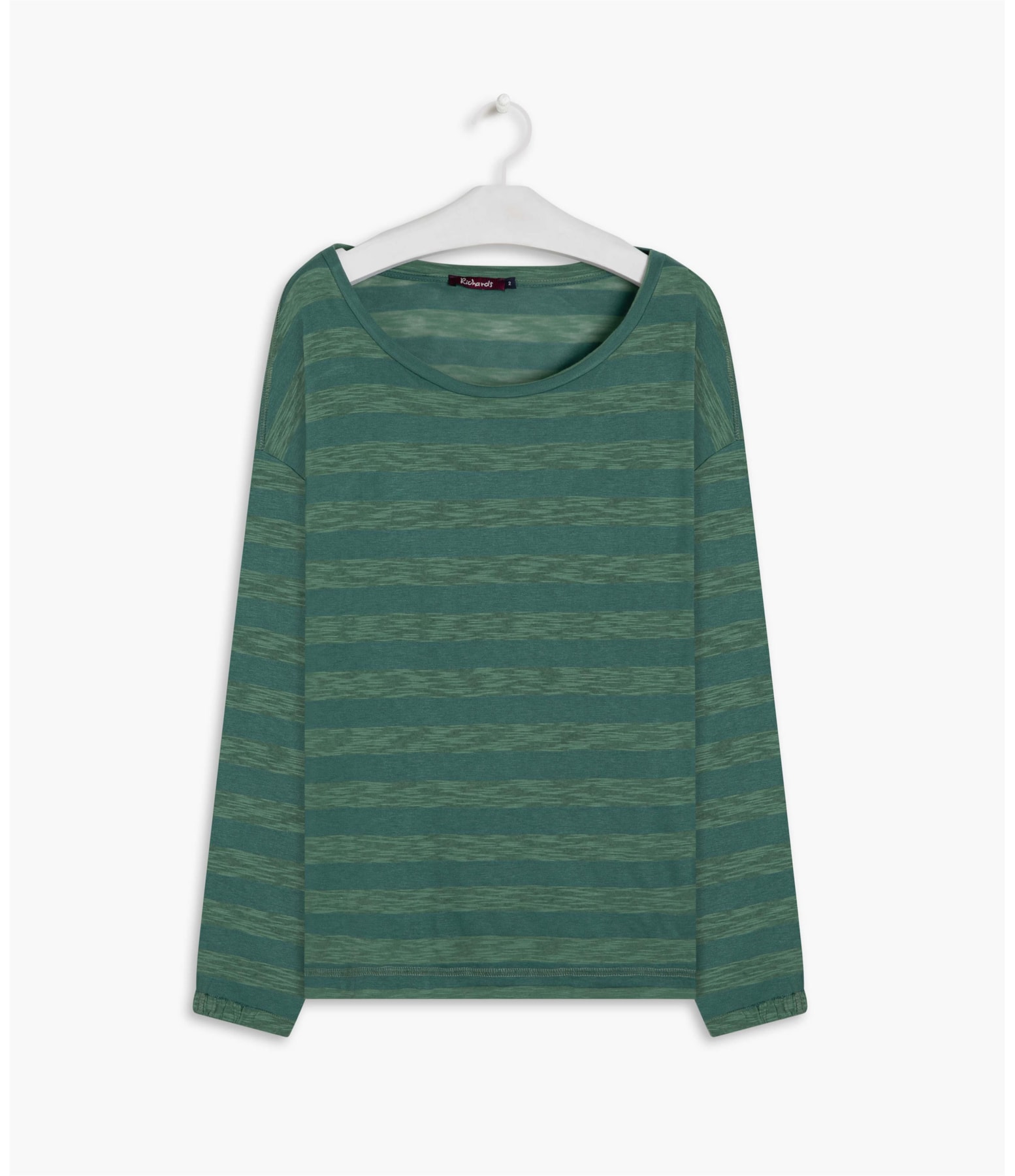 Blusa Kei Listrada Verde