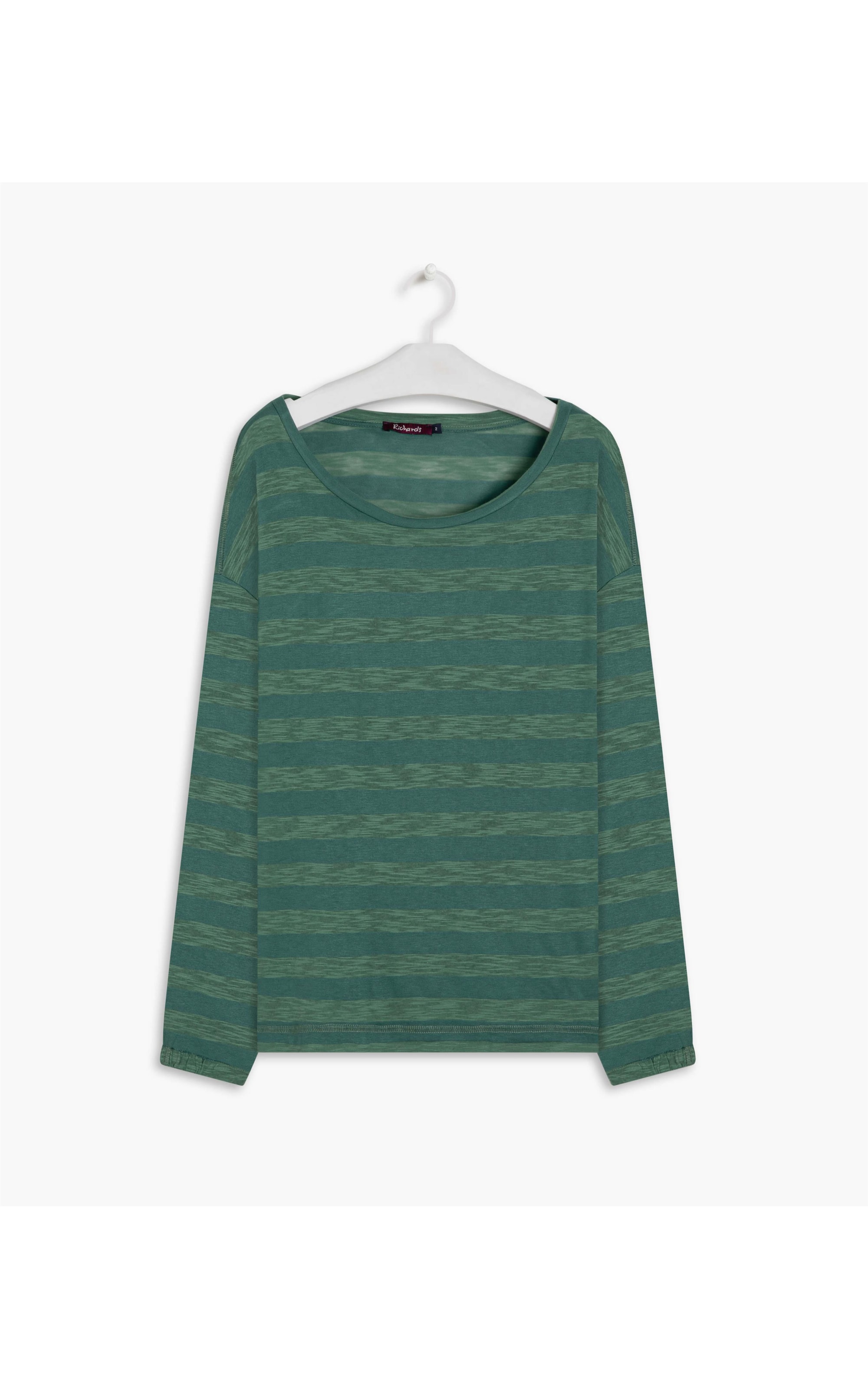 Blusa Kei Listrada Verde