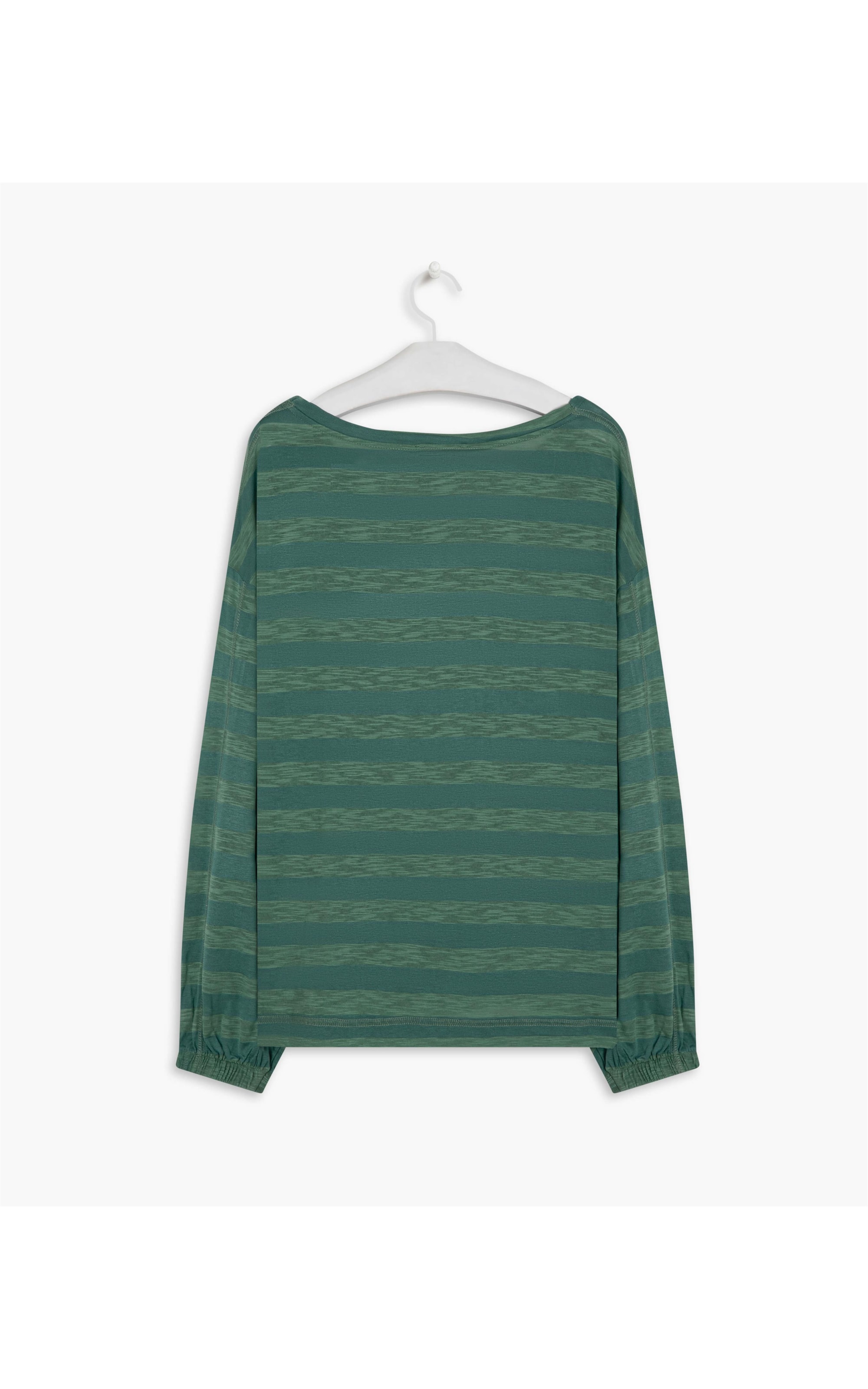 Blusa Kei Listrada Verde