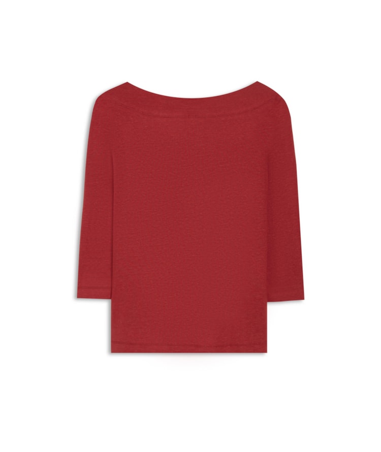 Blusa Kita Linho Sangria