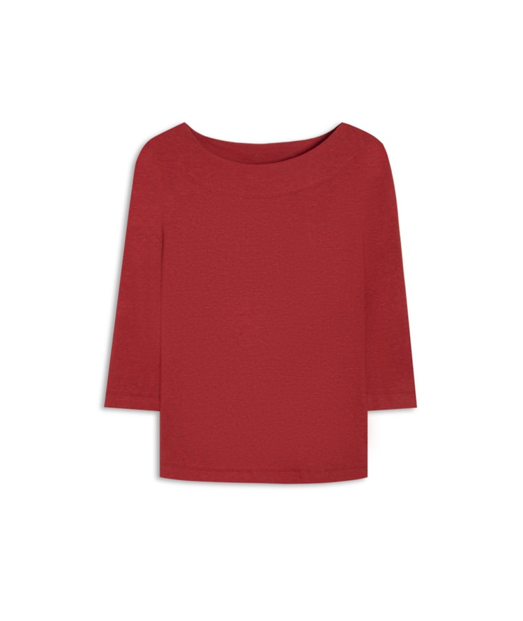 Blusa Kita Linho Sangria