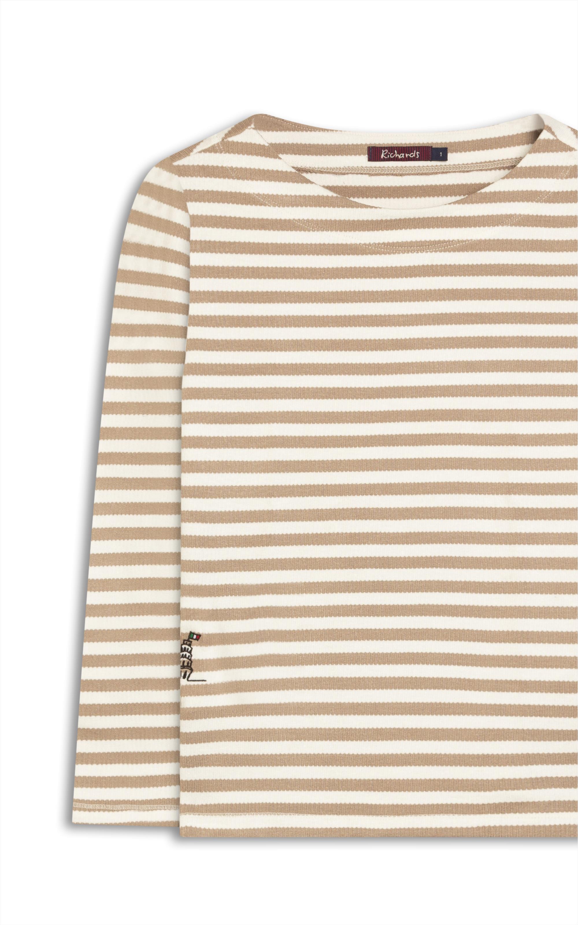 Blusa Kita Pisa Listrada Ml Caqui