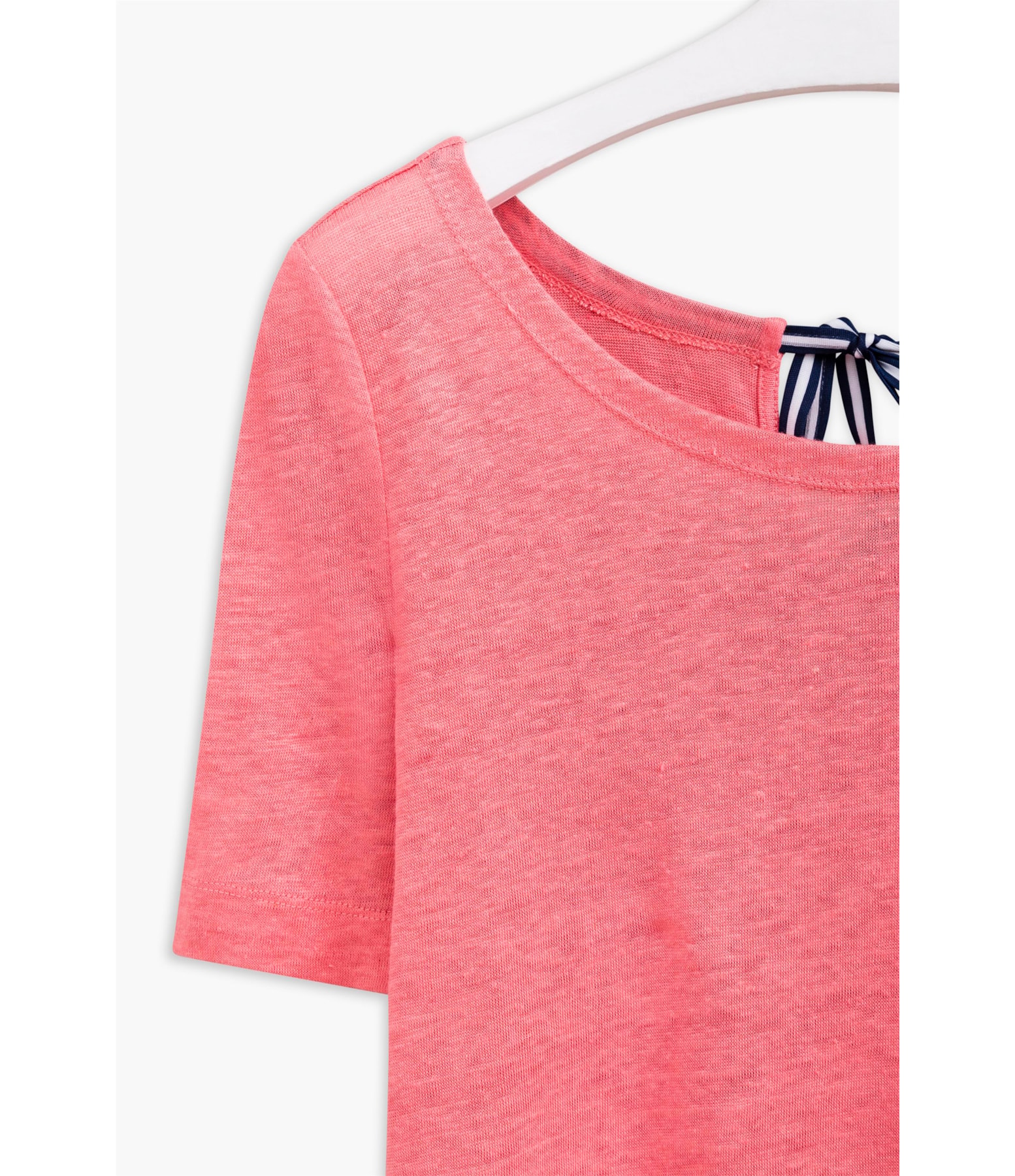 Blusa Laco Linho Rosa