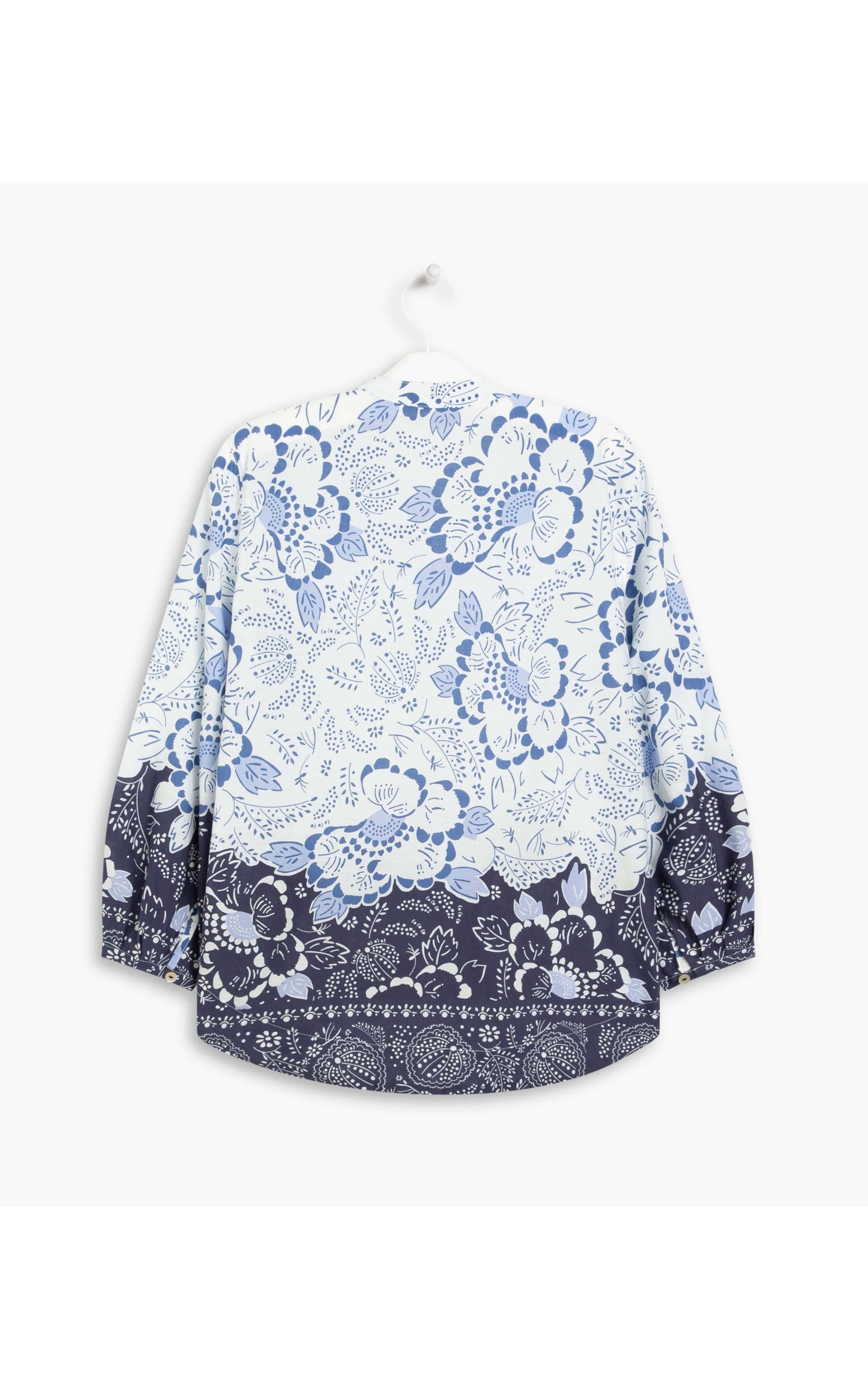 Blusa Lais Bandana Algodão Purple Blue