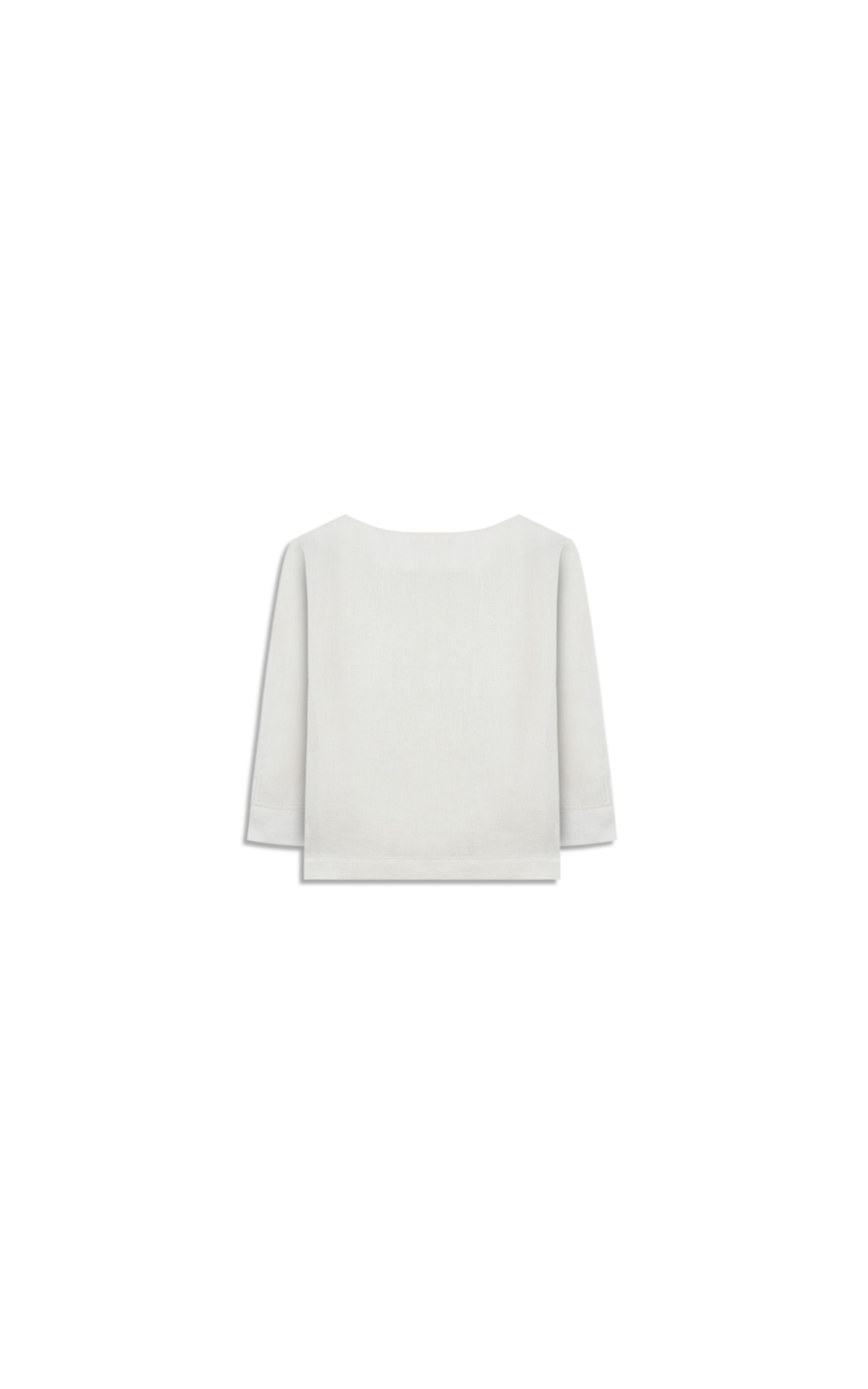 Blusa Lauren  Puro Linho Areia