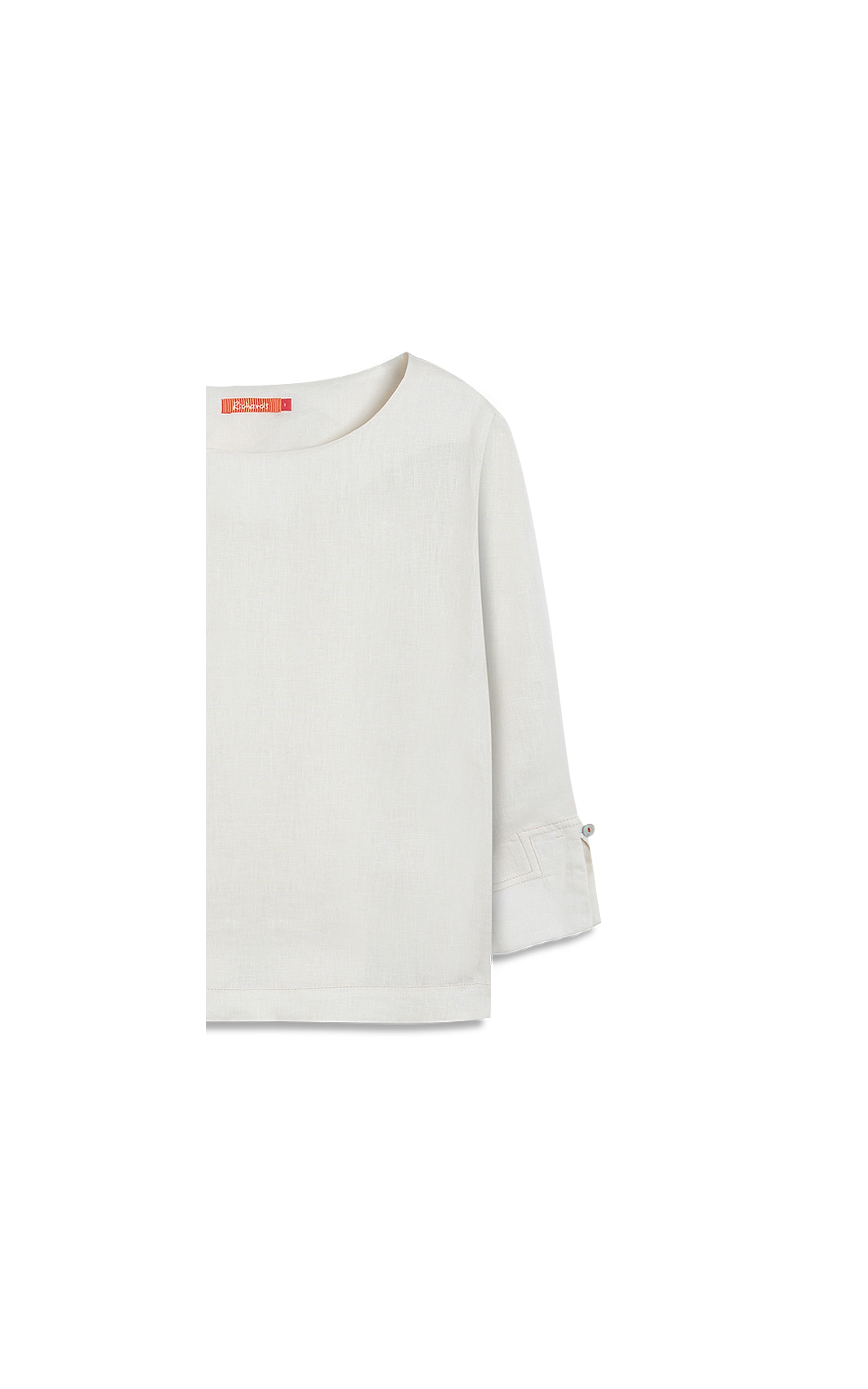 Blusa Lauren  Puro Linho Areia