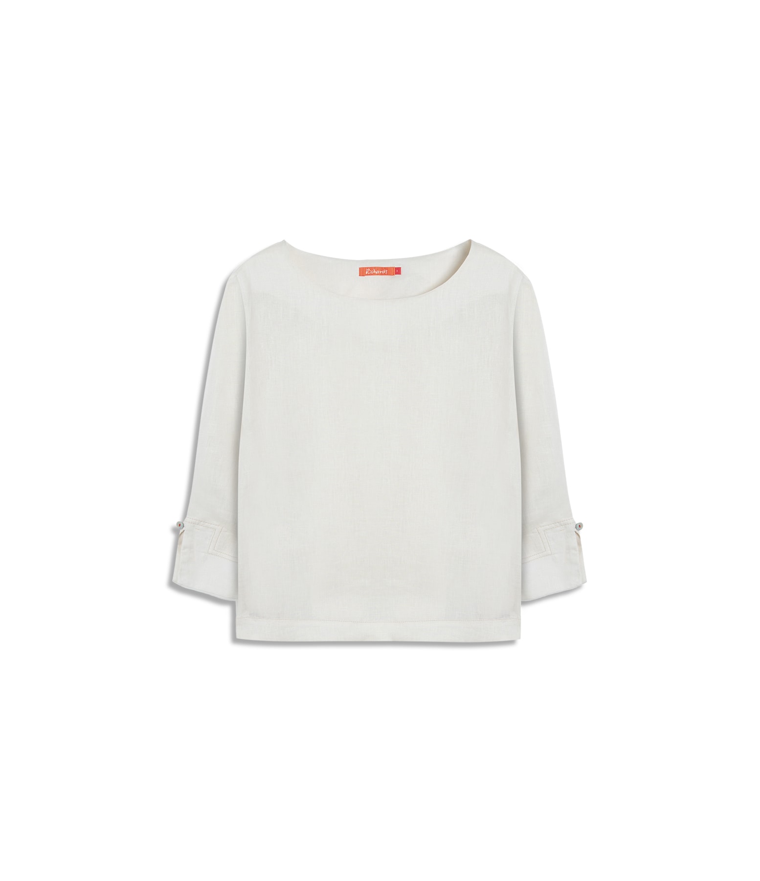 Blusa Lauren  Puro Linho Areia