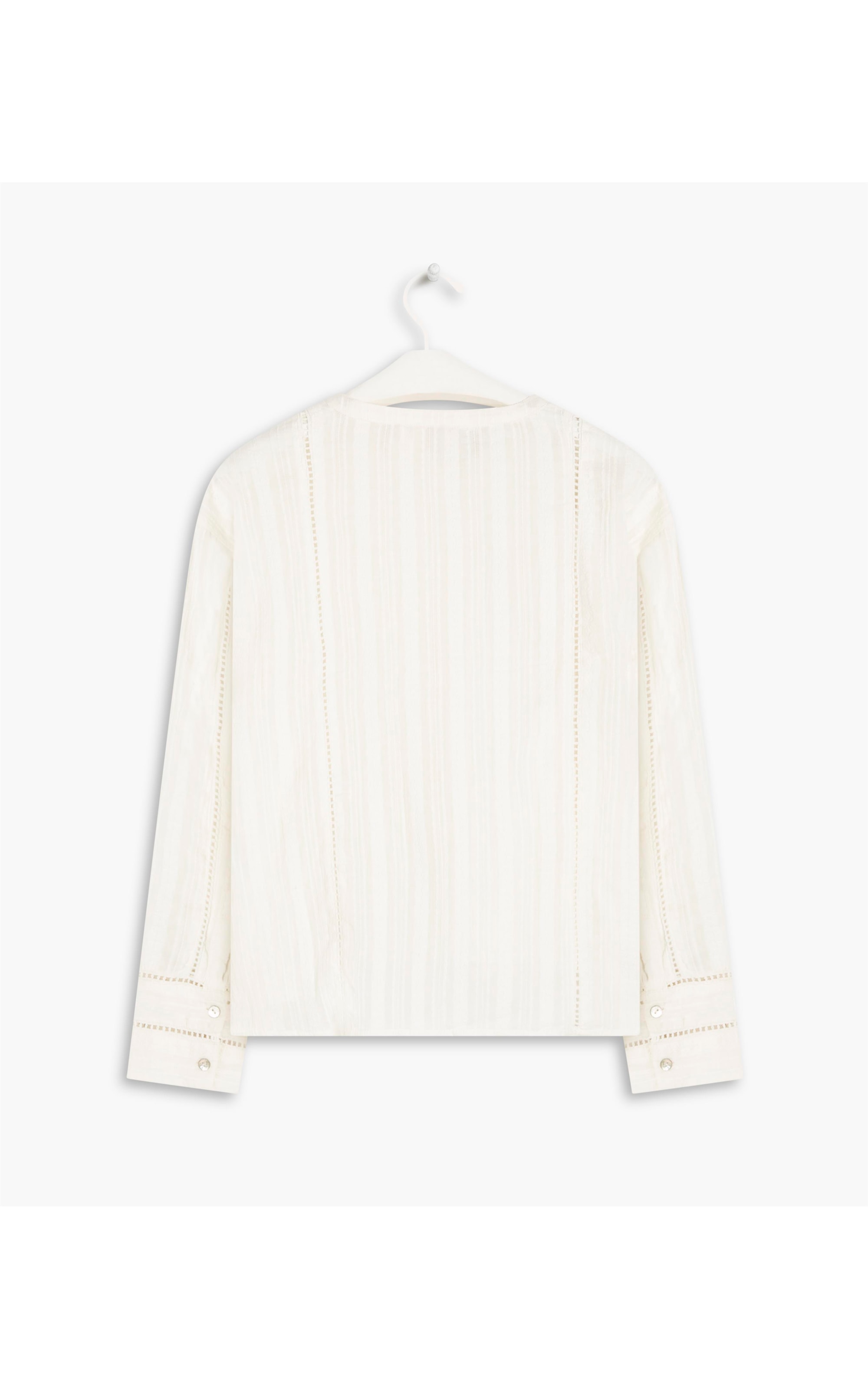 Blusa Leah Voil Cotton Branco