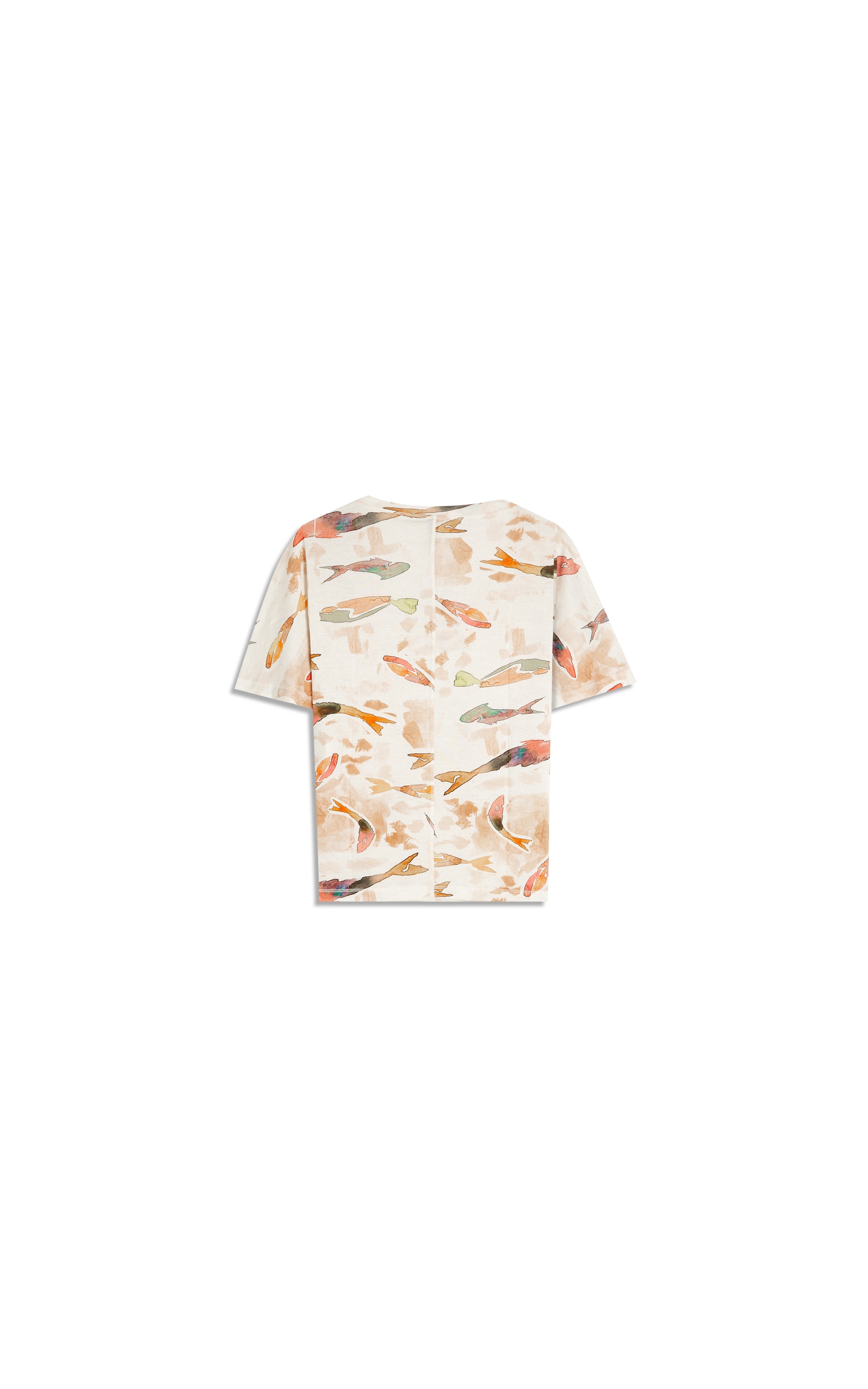 Blusa Lexi Estampa Pesce Lb Marrom