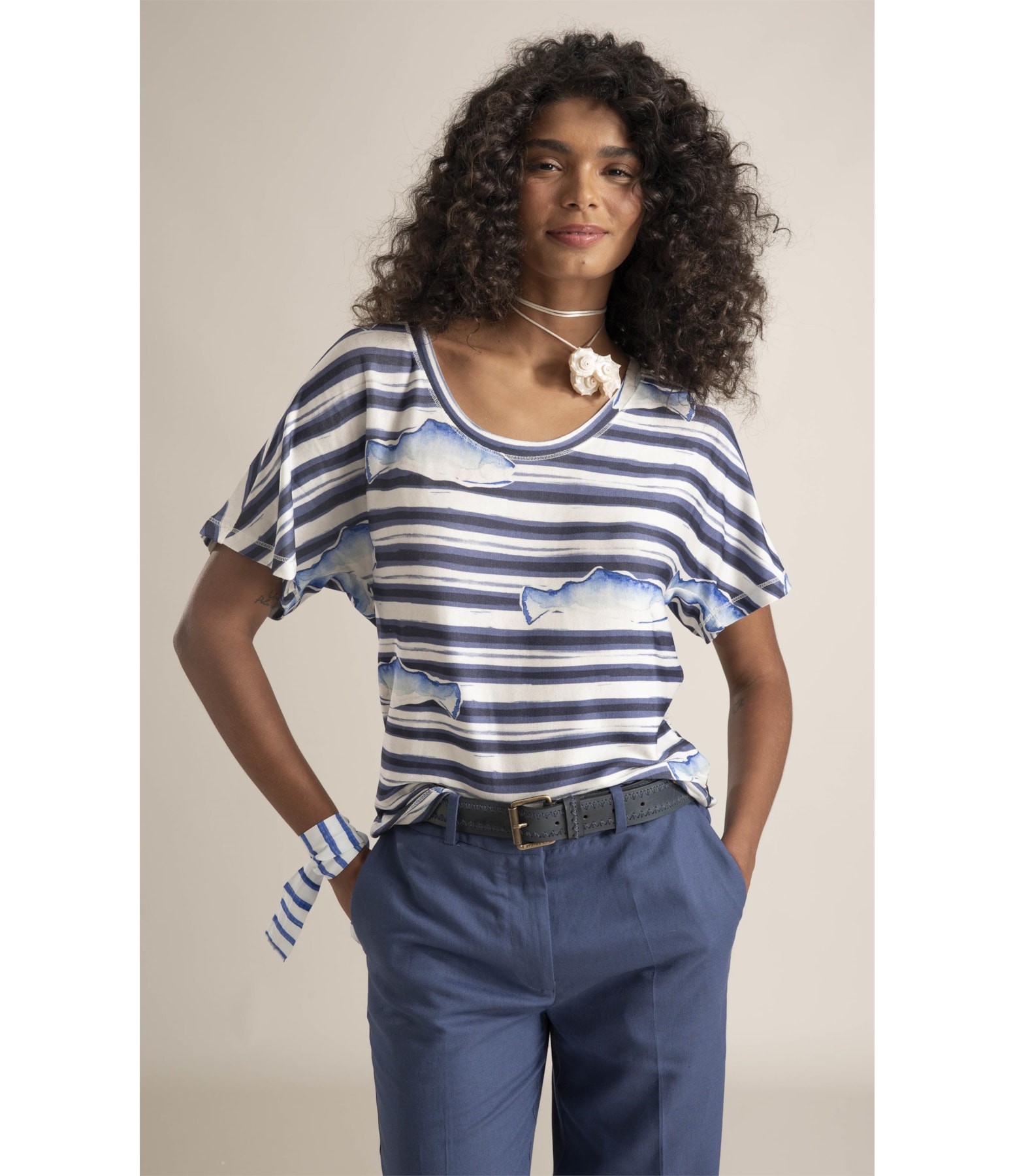Blusa Lexi  Listra Marinho